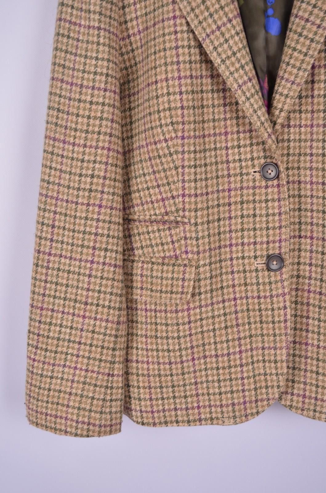 Designer Joules Jacket Tweed Portman Blazer Houndstooth Size US14 XXL Size XXL / US 16-18 / IT 52-54 - 4 Thumbnail