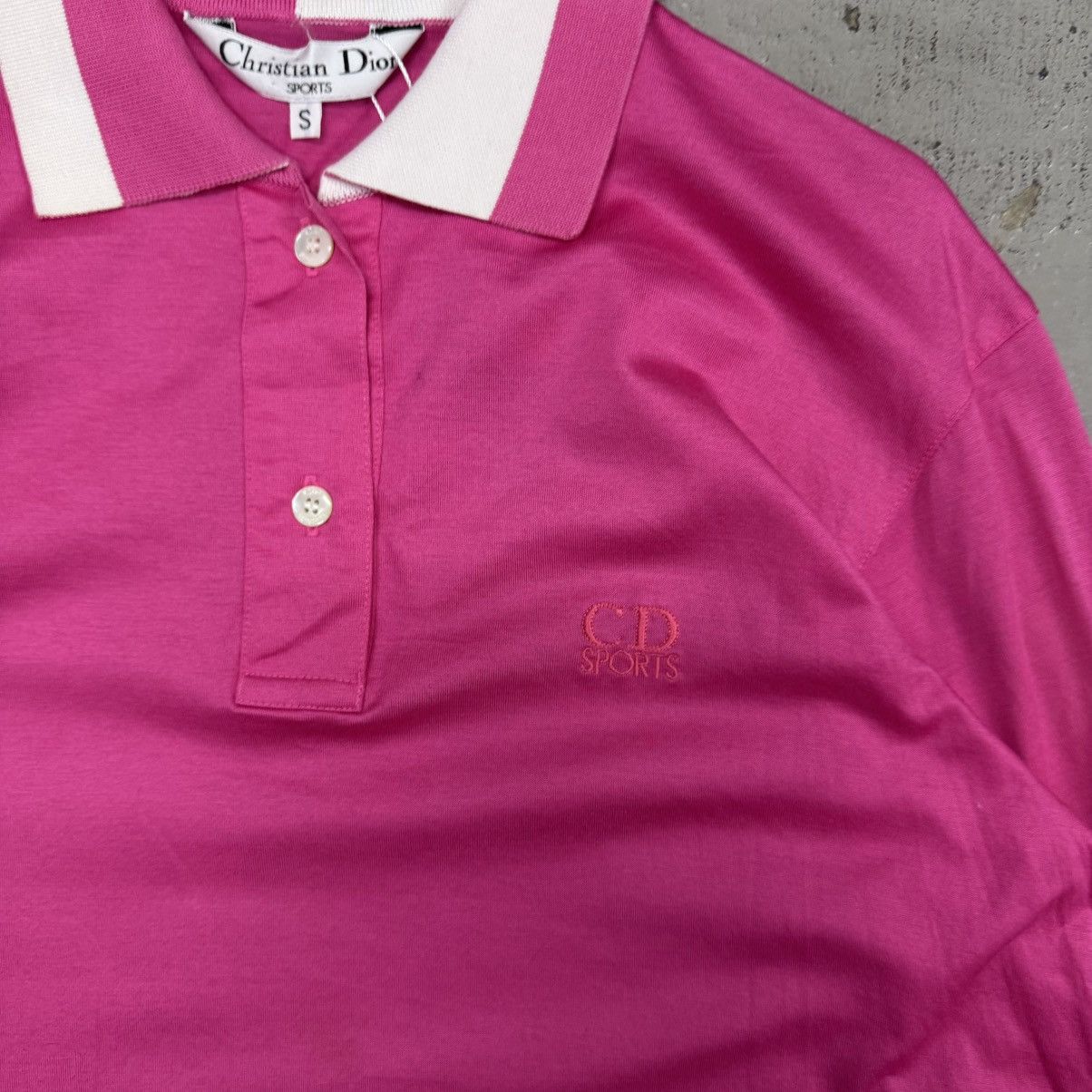 Dior Vintage Christian Dior Sports Polos Size S / US 4 / IT 40 - 2 Thumbnail