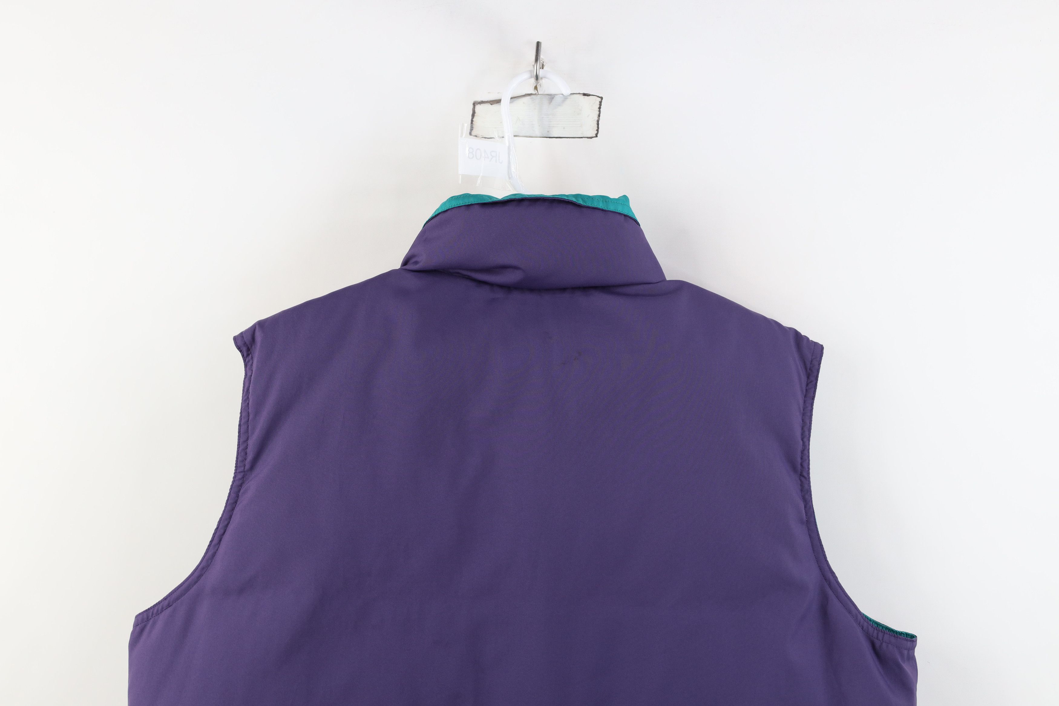 Cabelas Vintage 90s Cabelas Duck Down Puffer Vest Jacket Purple Size XL / US 12-14 / IT 48-50 - 14 Thumbnail