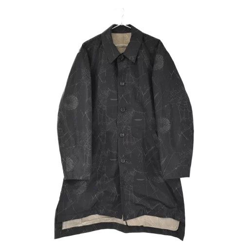 Coat Spider Web Stainless Steel Collar Black