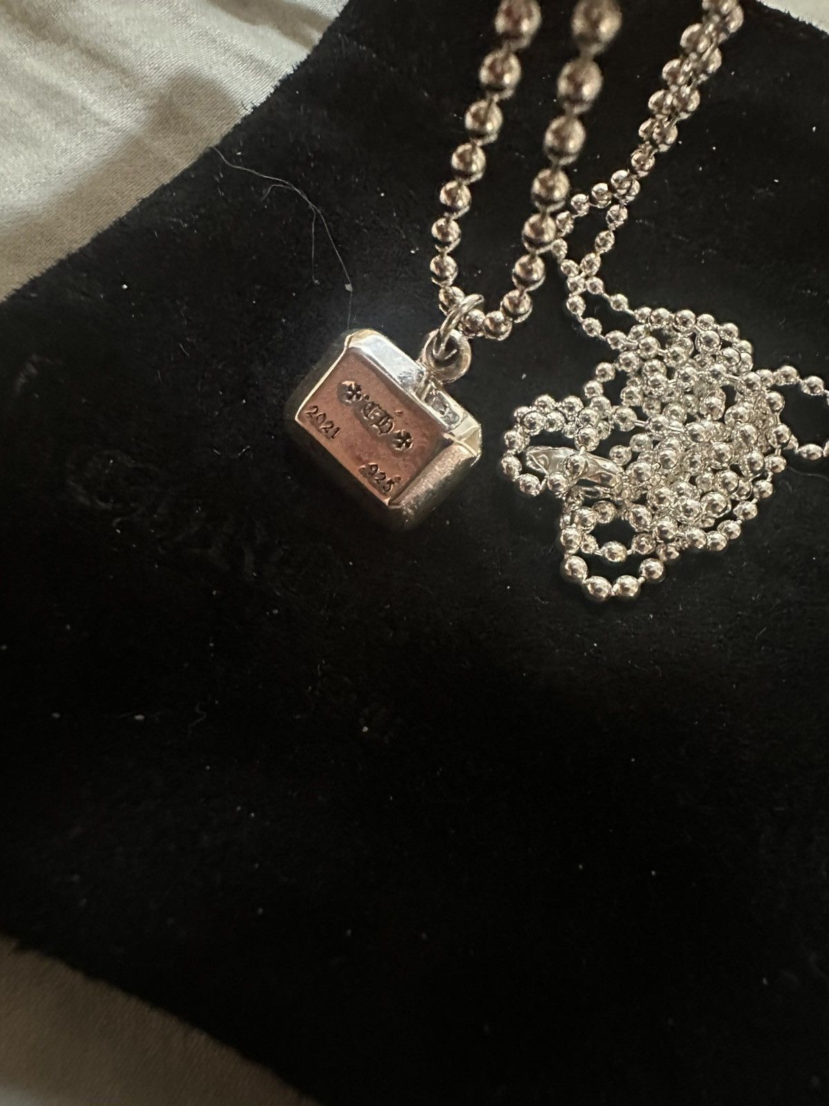 Chrome Hearts Chrome Hearts Emerald Cut Pendant Size ONE SIZE - 6 Thumbnail