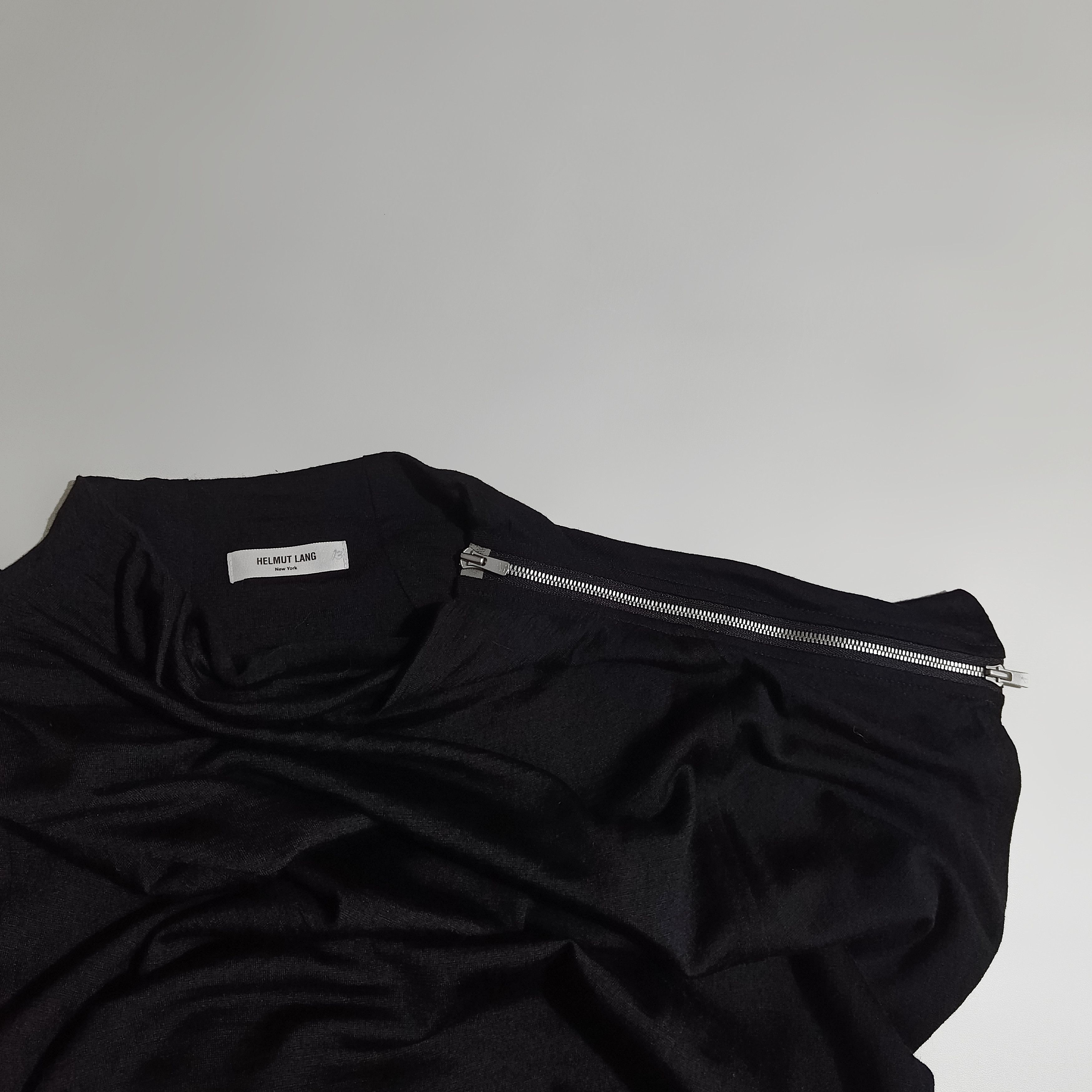 Helmut Lang Helmut Lang Wool Shoulder Zip Dress Size M / US 6-8 / IT 42-44 - 9 Thumbnail
