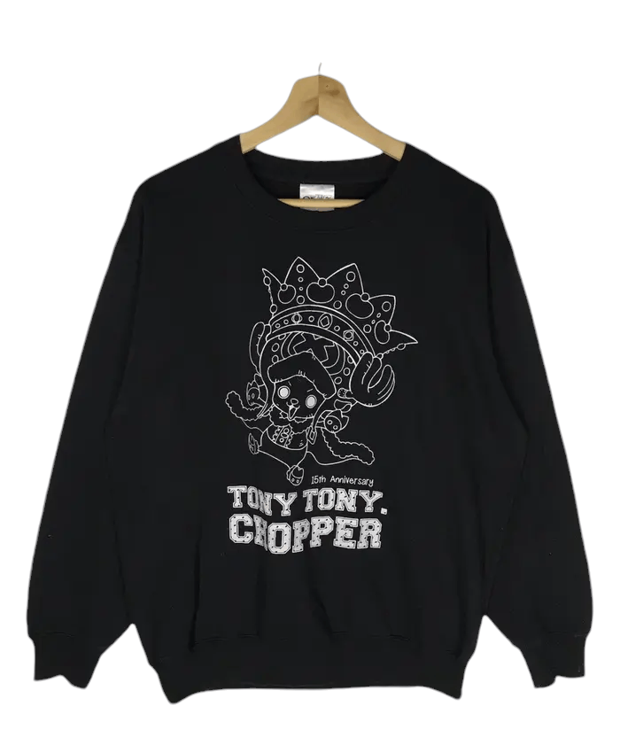 One Piece One Piece 15th Anniversary Tony Tony Chopper Sweatshirts Size US XL / EU 56 / 4 - 1 Thumbnail