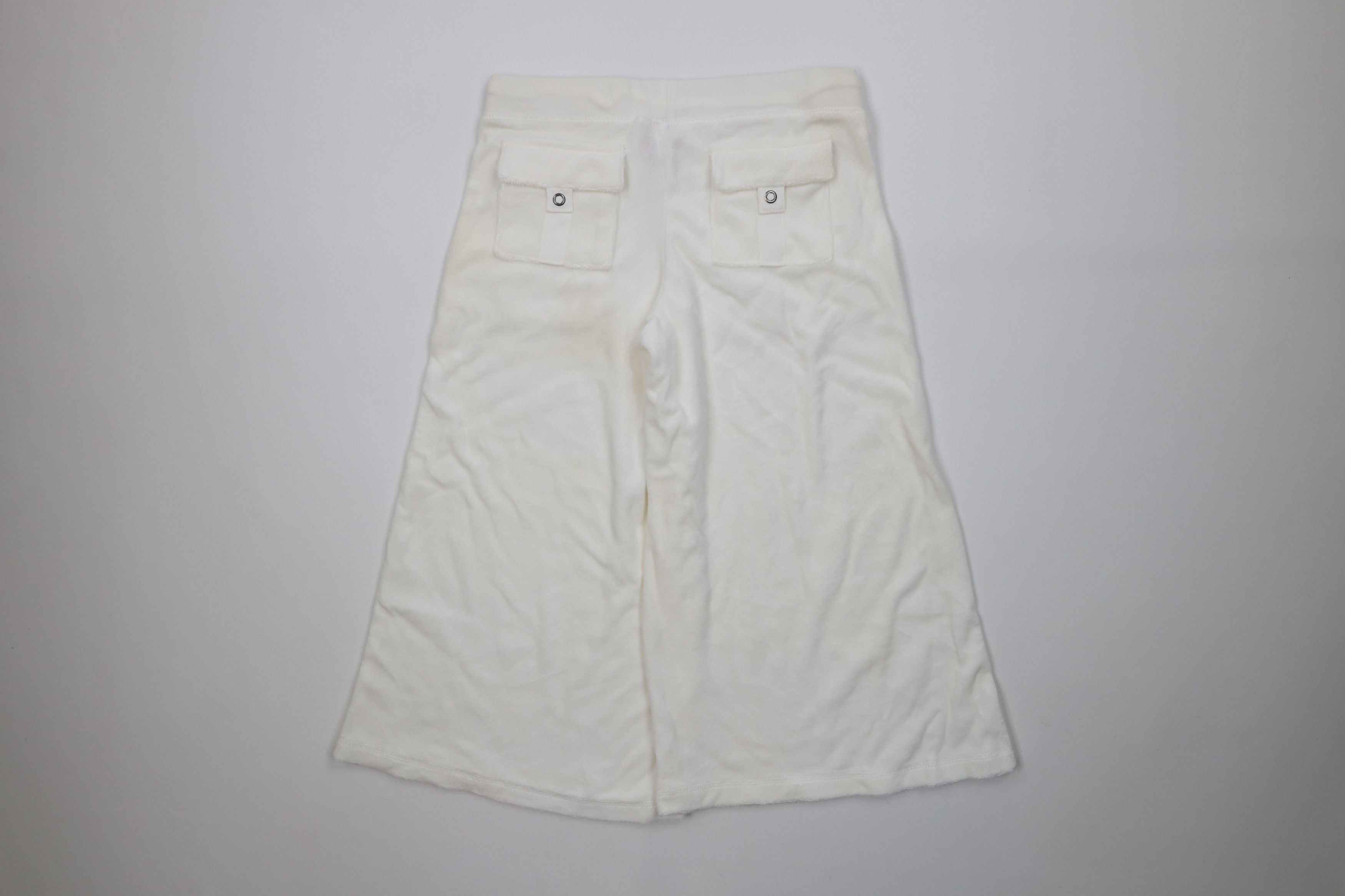 Vintage Vintage 90s Y2K Mossimo Surfing Terry Cloth Capris White Size 28" / US 6 / IT 42 - 8 Thumbnail
