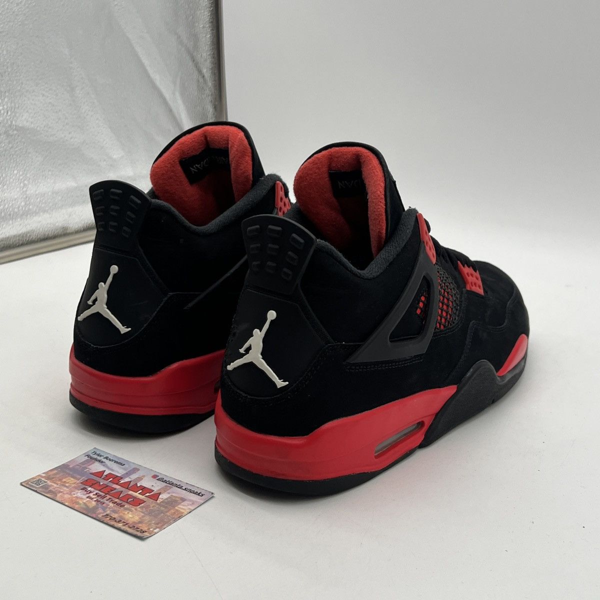 Jordan Brand Air Jordan 4 red Thunder Size US 10.5 / EU 43-44 - 5 Thumbnail