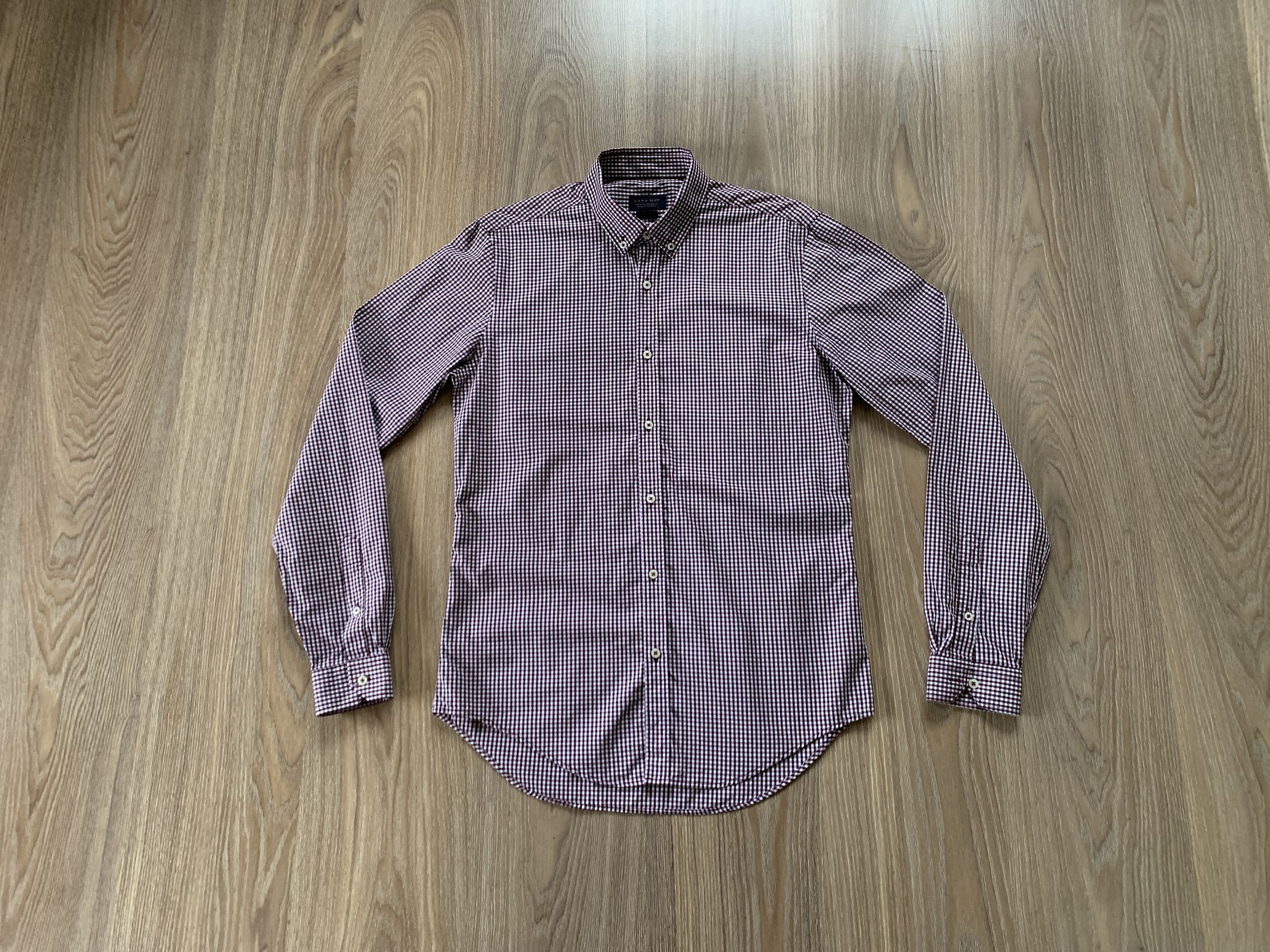 Zara Zara Man Slim Fit Long Sleeve Shirt Size US M / EU 48-50 / 2 - 1 Thumbnail