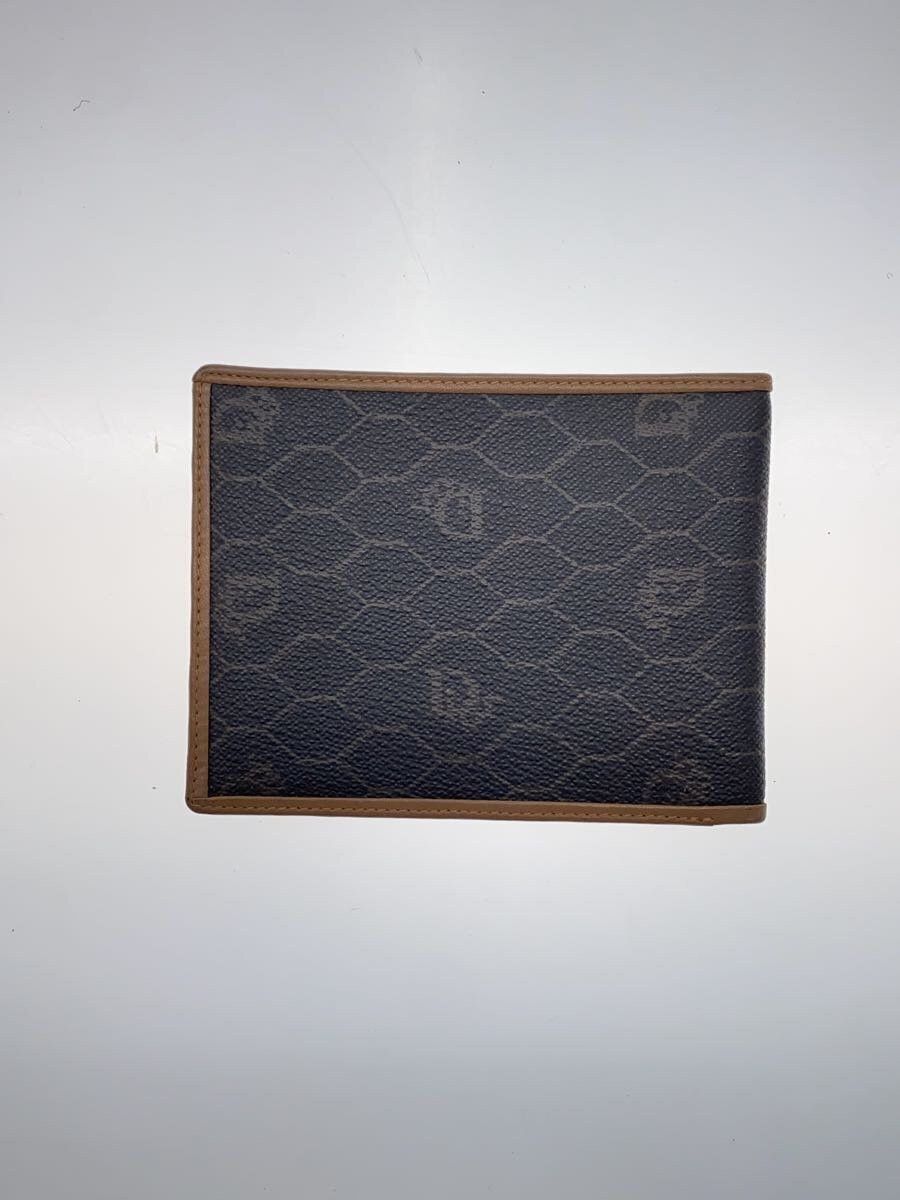 Dior Dior Monogram Leather Bi-Fold Wallet Black Size ONE SIZE - 2 Thumbnail