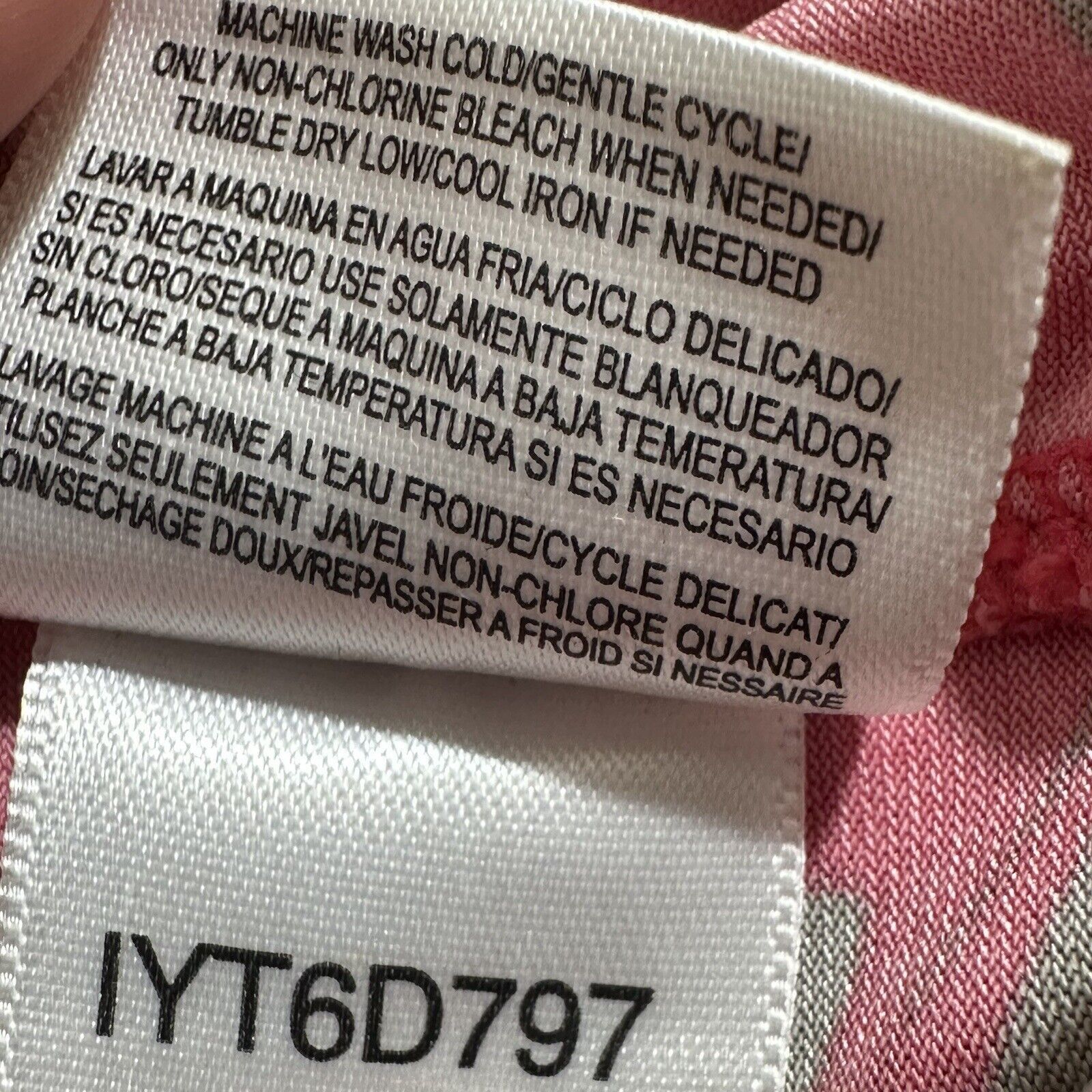 Other UK BCBGMaxAzria Small Pink 3/4 Sleeve Pullover Shift Dress Size S / US 4 / IT 40 - 13 Thumbnail