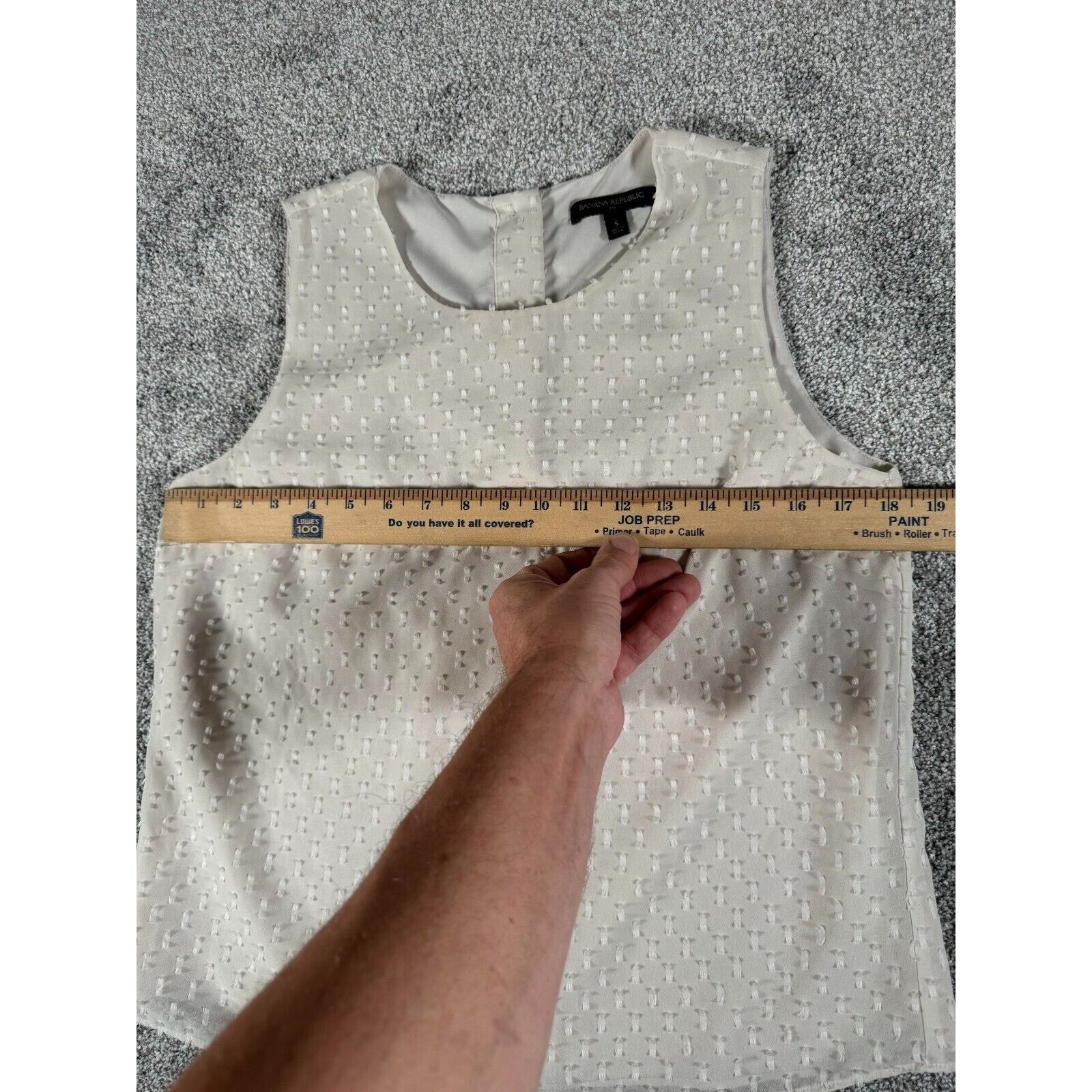 Banana Republic Banana Republic Top Women S Clip Dot Minimalist Dainty Size S / US 4 / IT 40 - 4 Thumbnail