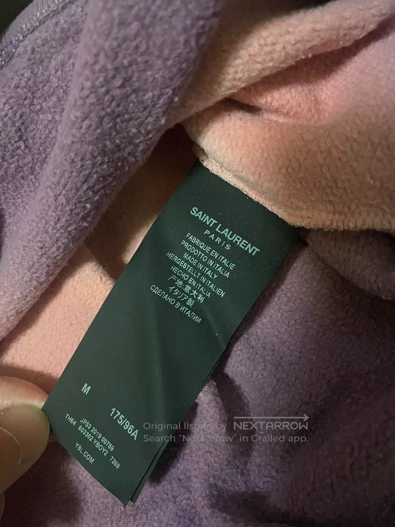 Saint Laurent Paris Saint Laurent Palm Tree Gradient Sweatshirt. Size US M / EU 48-50 / 2 - 5 Thumbnail