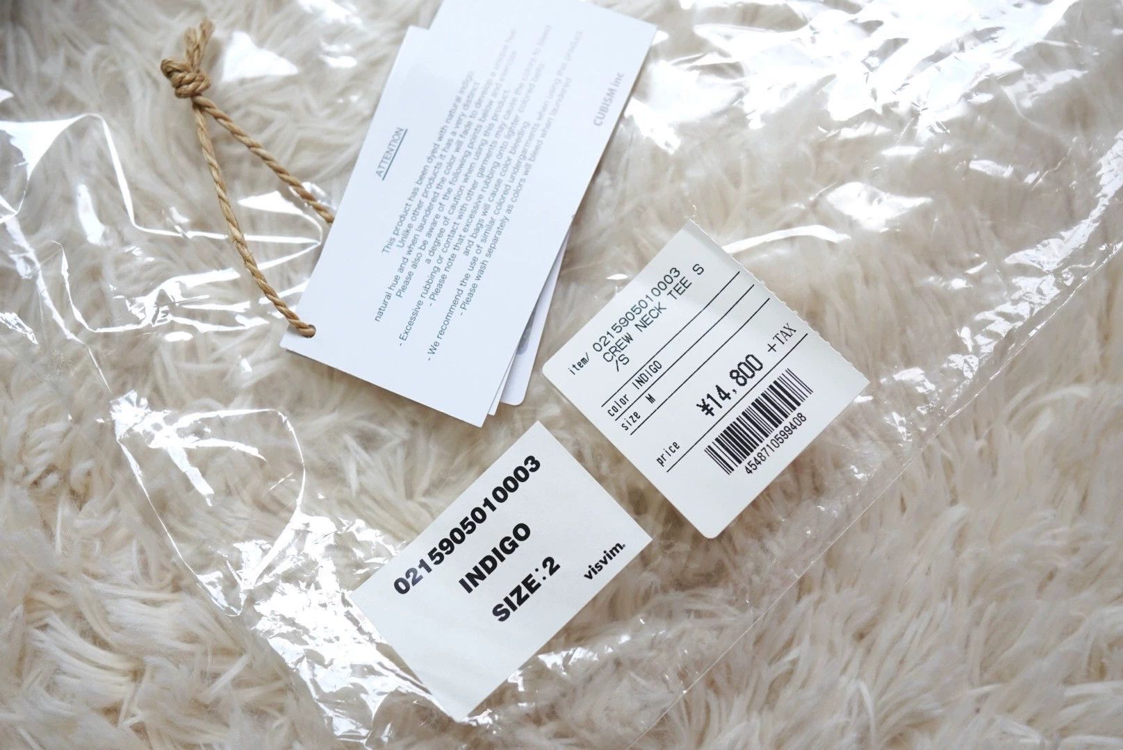 Visvim visvim indigo crew neck s/s tee ict size 2 Size US M / EU 48-50 / 2 - 5 Thumbnail