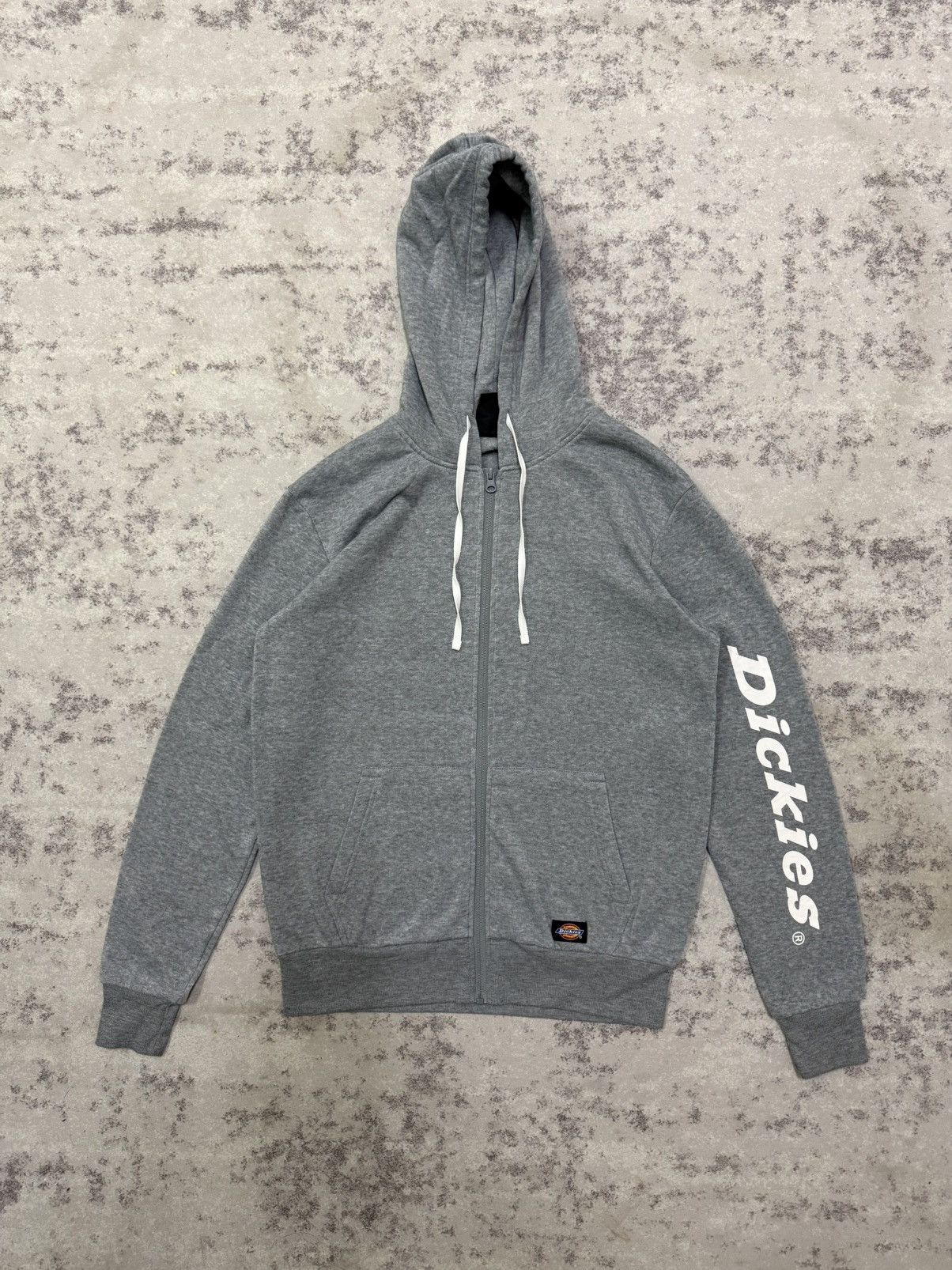 Dickies Dickies Spellout Graphic Xsleeve Zip Up Sweater Hoodie Size US S / EU 44-46 / 1 - 3 Thumbnail