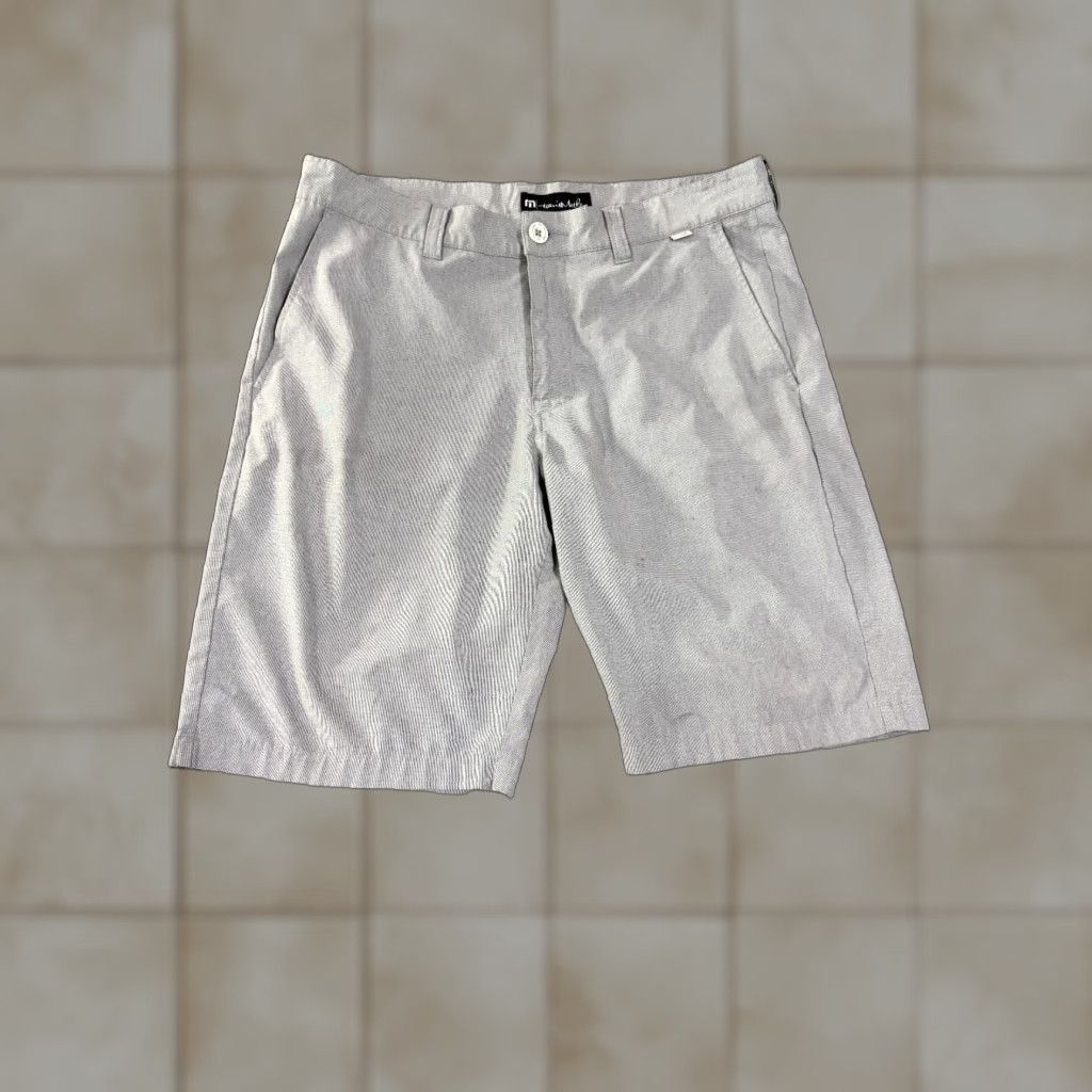 TravisMathew Travis Mathew Shorts Mens 34 Gray Golf Casual Stretch Chino Performance Size US 34 / EU 50 - 1 Thumbnail