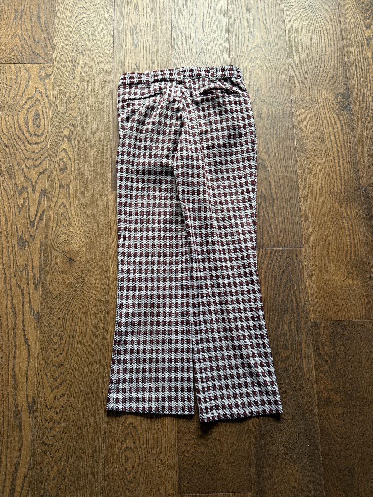 Vintage Vintage 70s Sears King's Road Double Knit Patterned Trousers Size US 32 / EU 48 - 7 Thumbnail