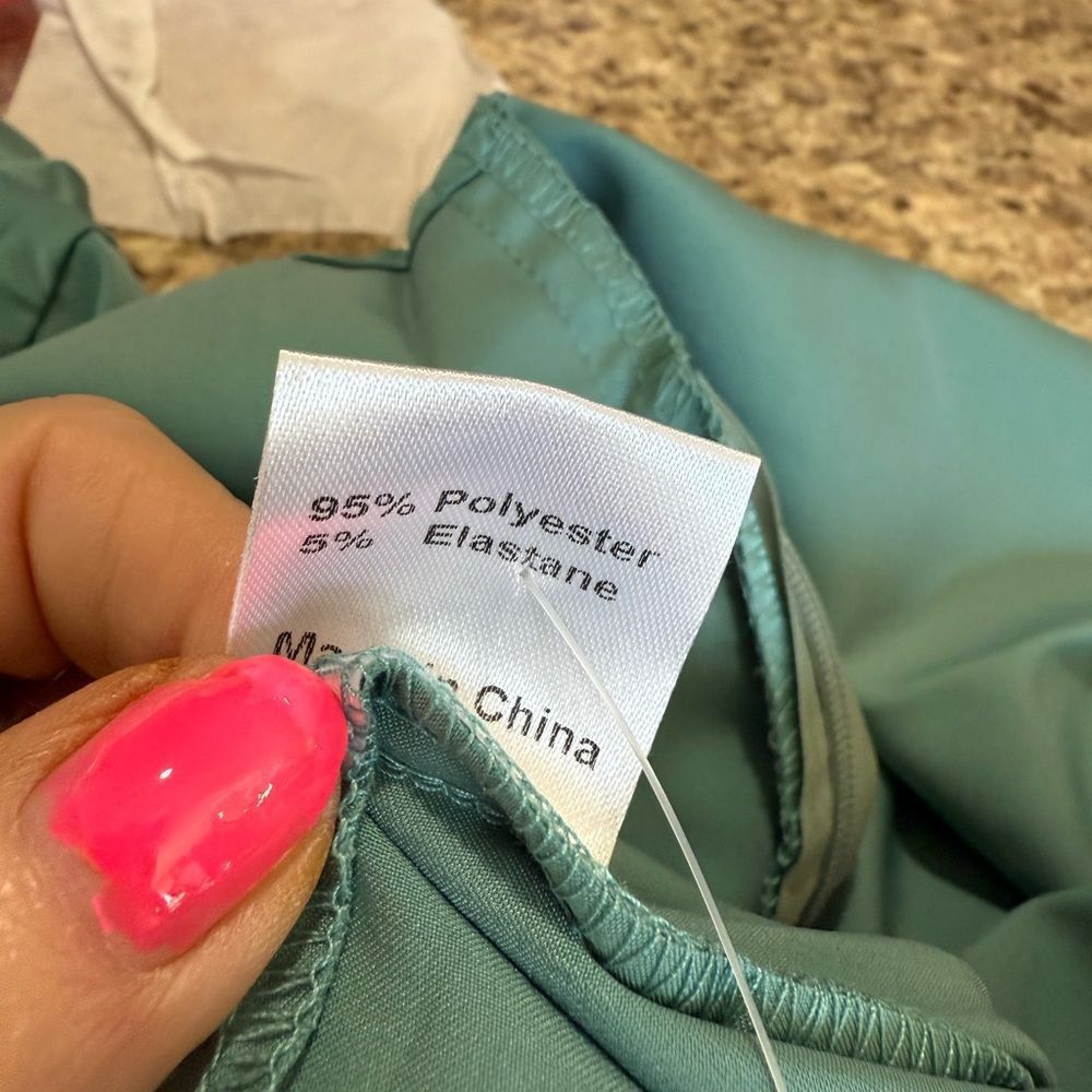 PRINCESS POLLY Princess Polly Green Sheath Mini Dress with Notched Collar Size S / US 4 / IT 40 - 7 Thumbnail