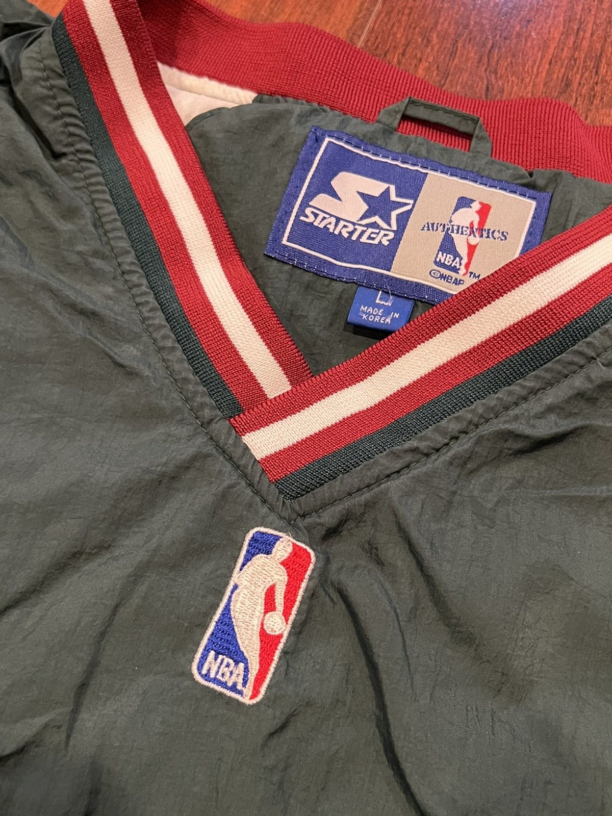 Starter Rare Vintage 90's Seattle Supersonics Starter Windbreaker Size US L / EU 52-54 / 3 - 3 Thumbnail