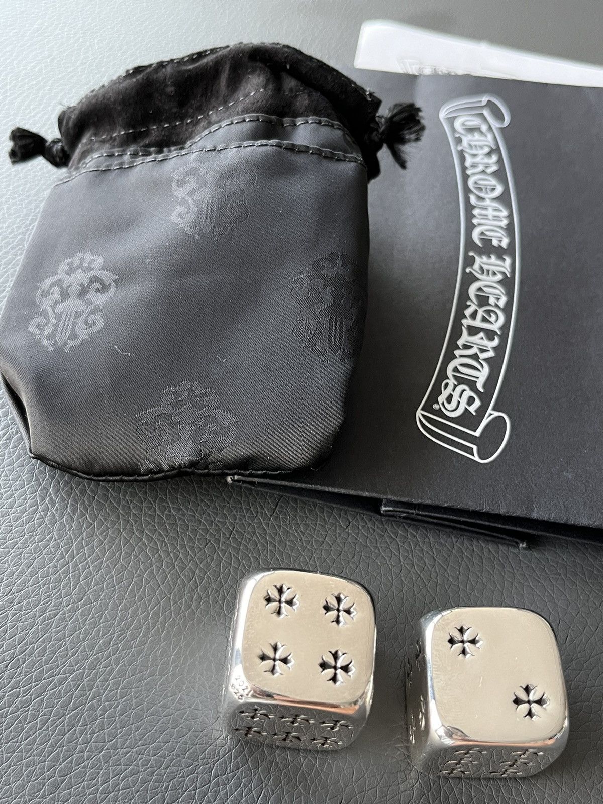 Chrome Hearts Extremely RARE Chrome Hearts Dice Set (x2) Size ONE SIZE - 15 Thumbnail