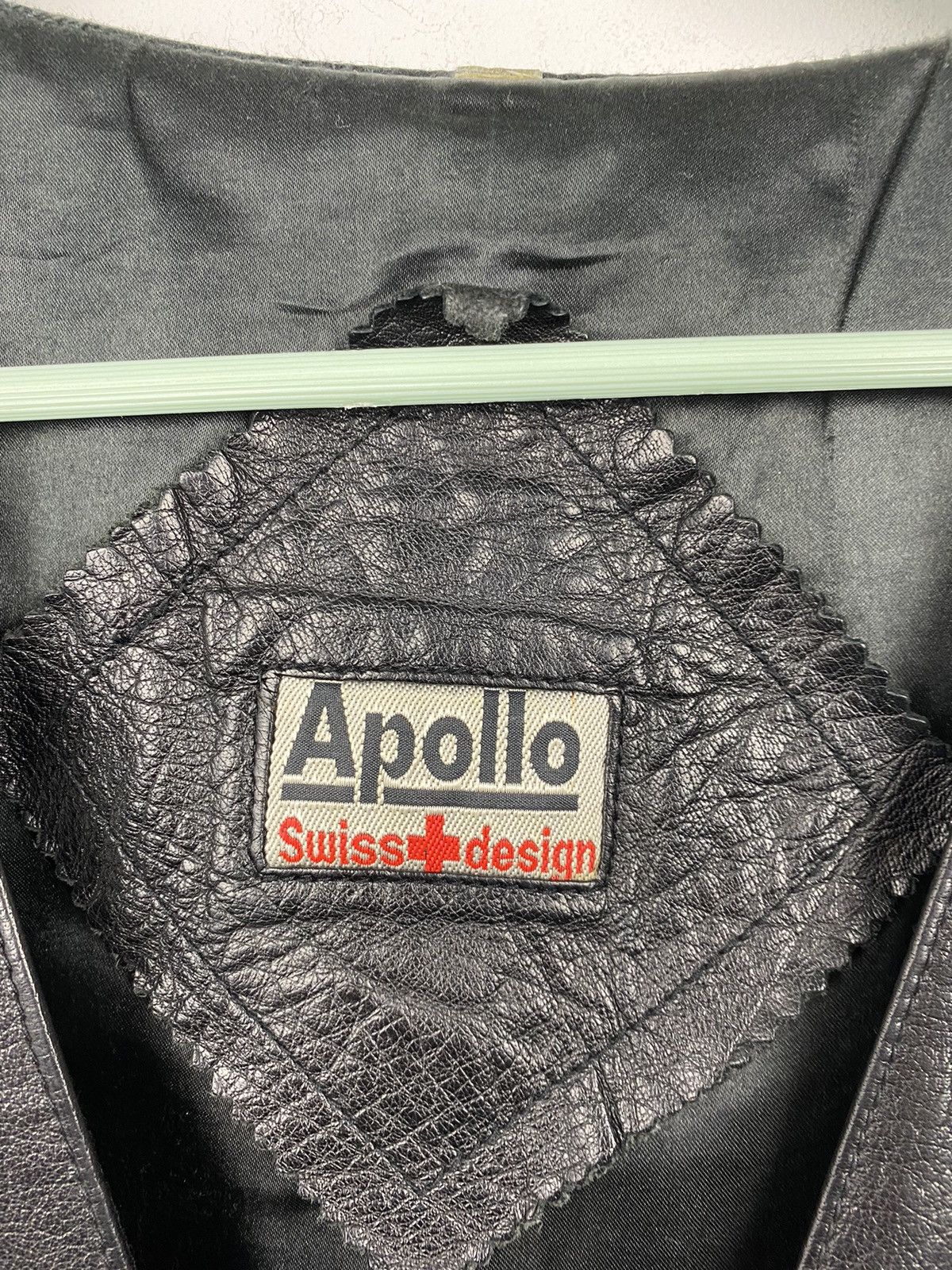 Genuine Leather Vintage Apollo Leather Vest Biker Harley Davidson Avirex Y2K Size US L / EU 52-54 / 3 - 13 Thumbnail