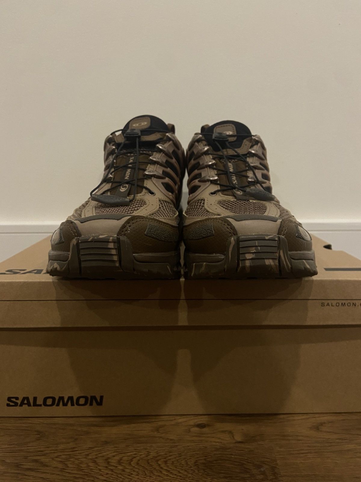 Salomon Salomon Brown ACS Pro Desert Sneakers Size US 10.5 / EU 43-44 - 3 Thumbnail
