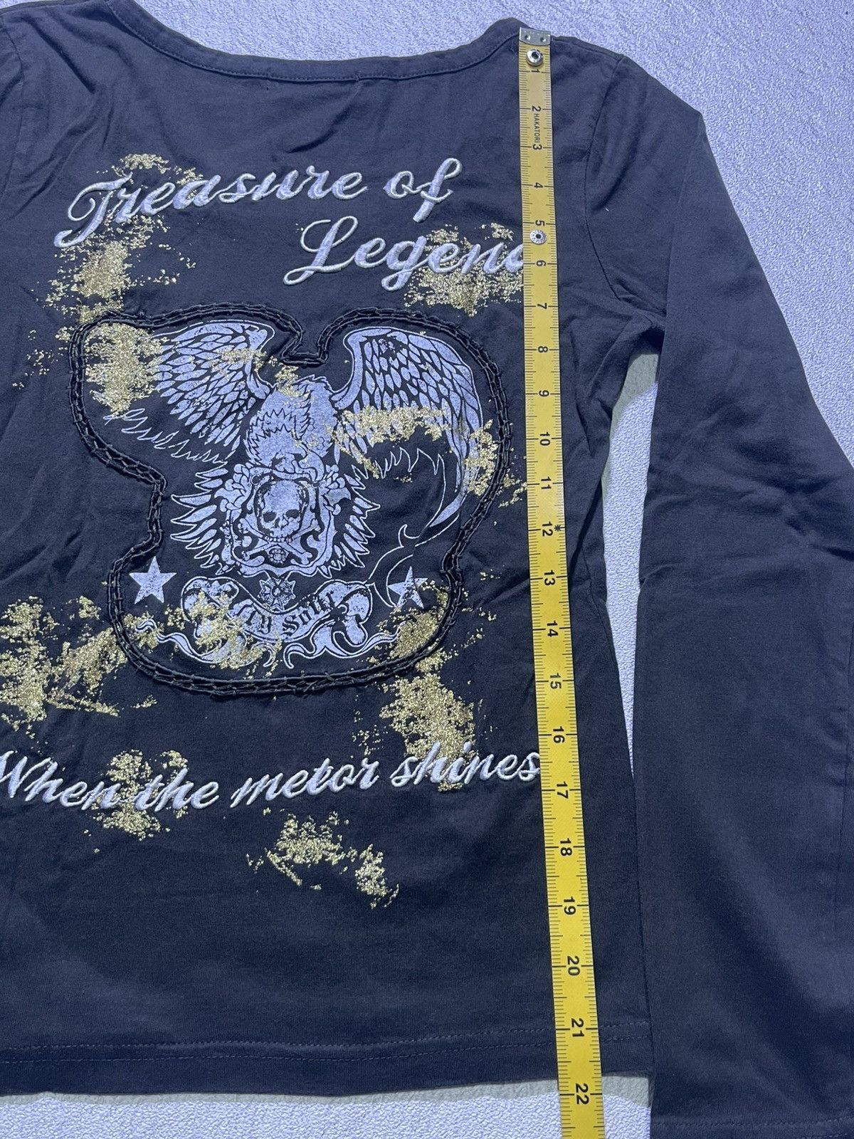 Japanese Brand Y2K JEFFY SOUR long sleeve tshirt Size S / US 4 / IT 40 - 10 Thumbnail
