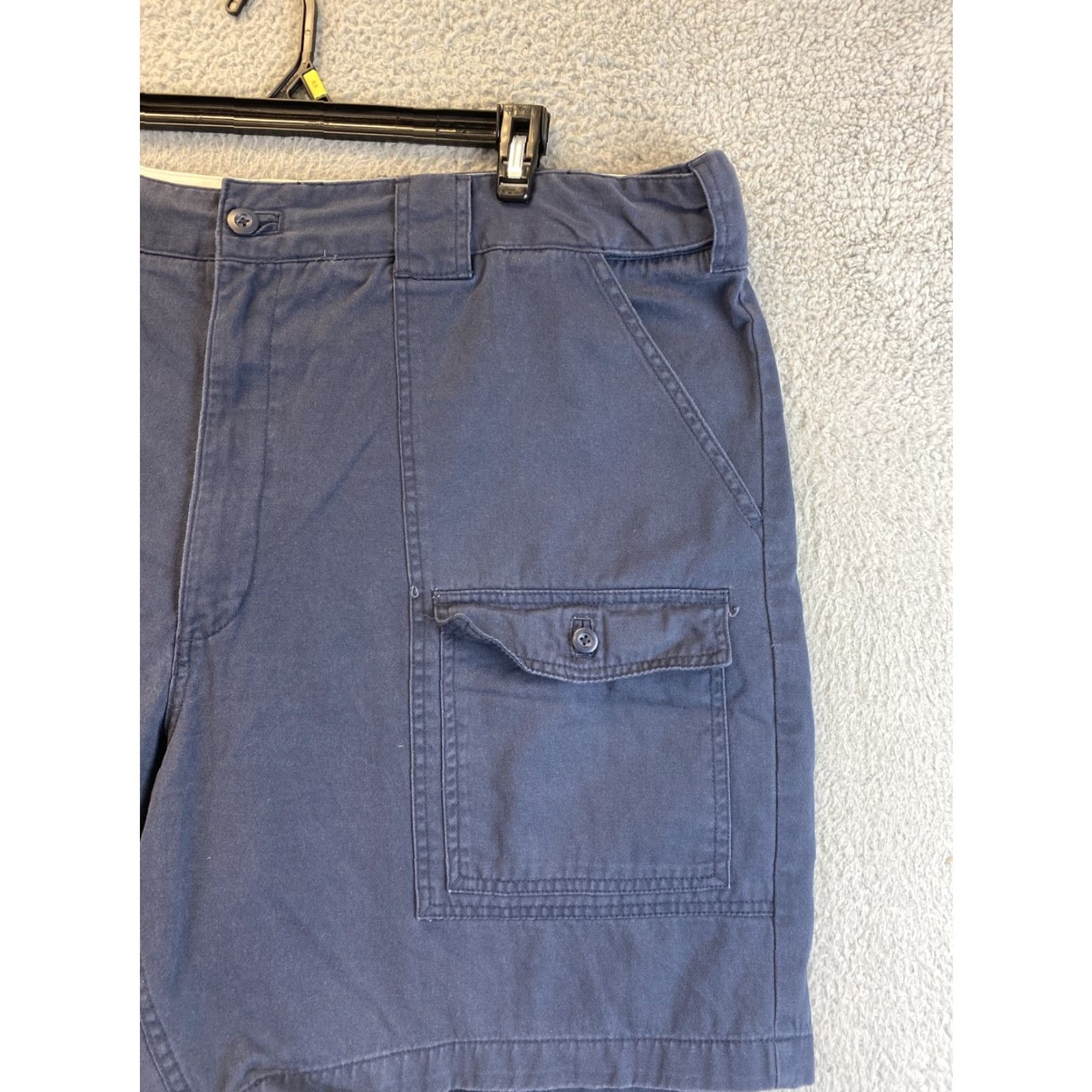 Vintage Foundry Cargo Shorts Men's 50 Gray Outdoor Casual Workwear Cargo Pockets Adult Mens Size US 34 / EU 50 - 2 Thumbnail