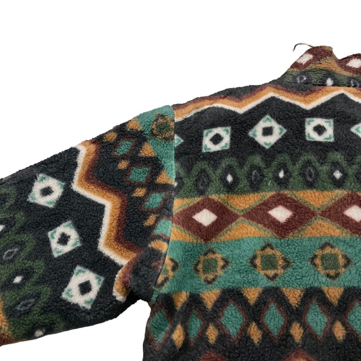 Native Vintage Capt. Cook Multicolour Navajo Fleece Jacket Size US XL / EU 56 / 4 - 14 Thumbnail