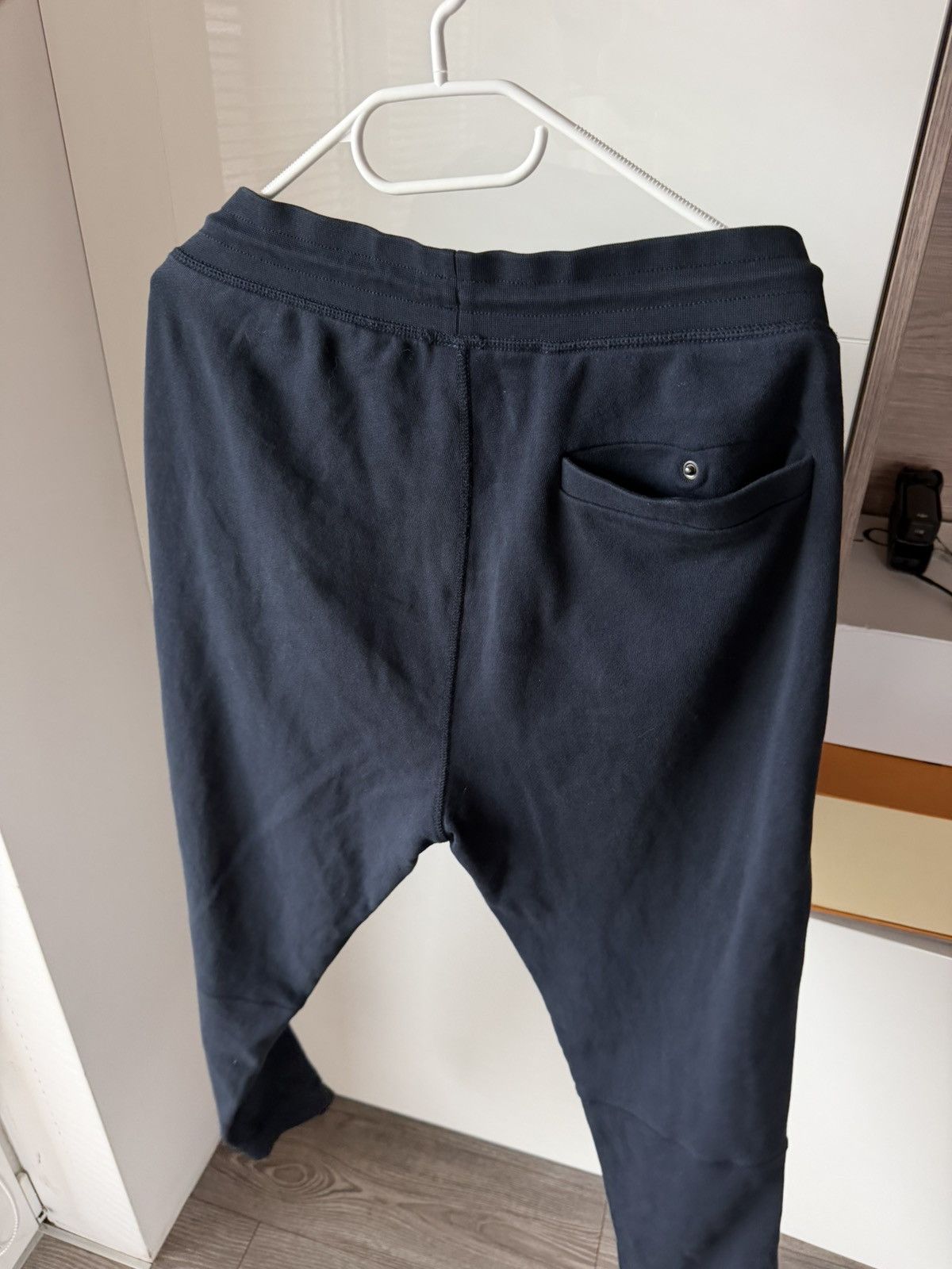 Hugo Boss Hugo Boss Deep Dark Blue Casual Luxury Sweatpants Joggers Size US 32 / EU 48 - 4 Thumbnail