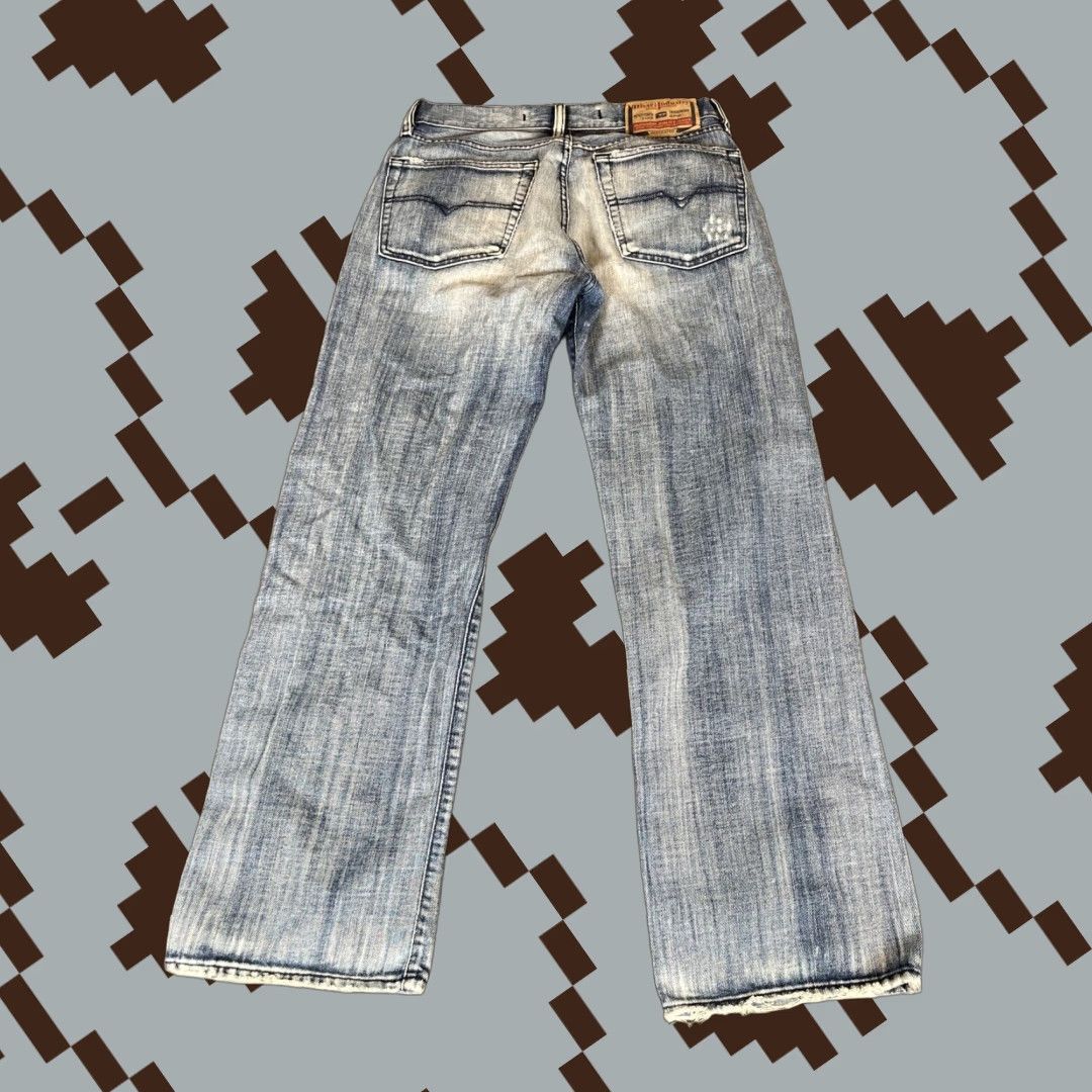 VINTAGE Diesel Kratt Jeans Men's 32x30 Wide Leg Denim Distressed