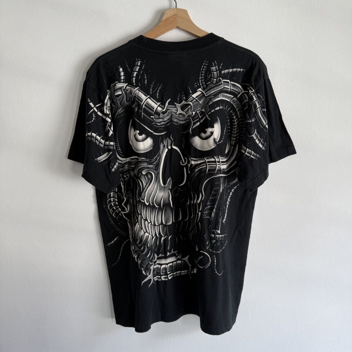 Japanese Brand × Vintage Seven Zero One Liquid Blue Terminator Big Print Tee Size US L / EU 52-54 / 3 - 2 Thumbnail