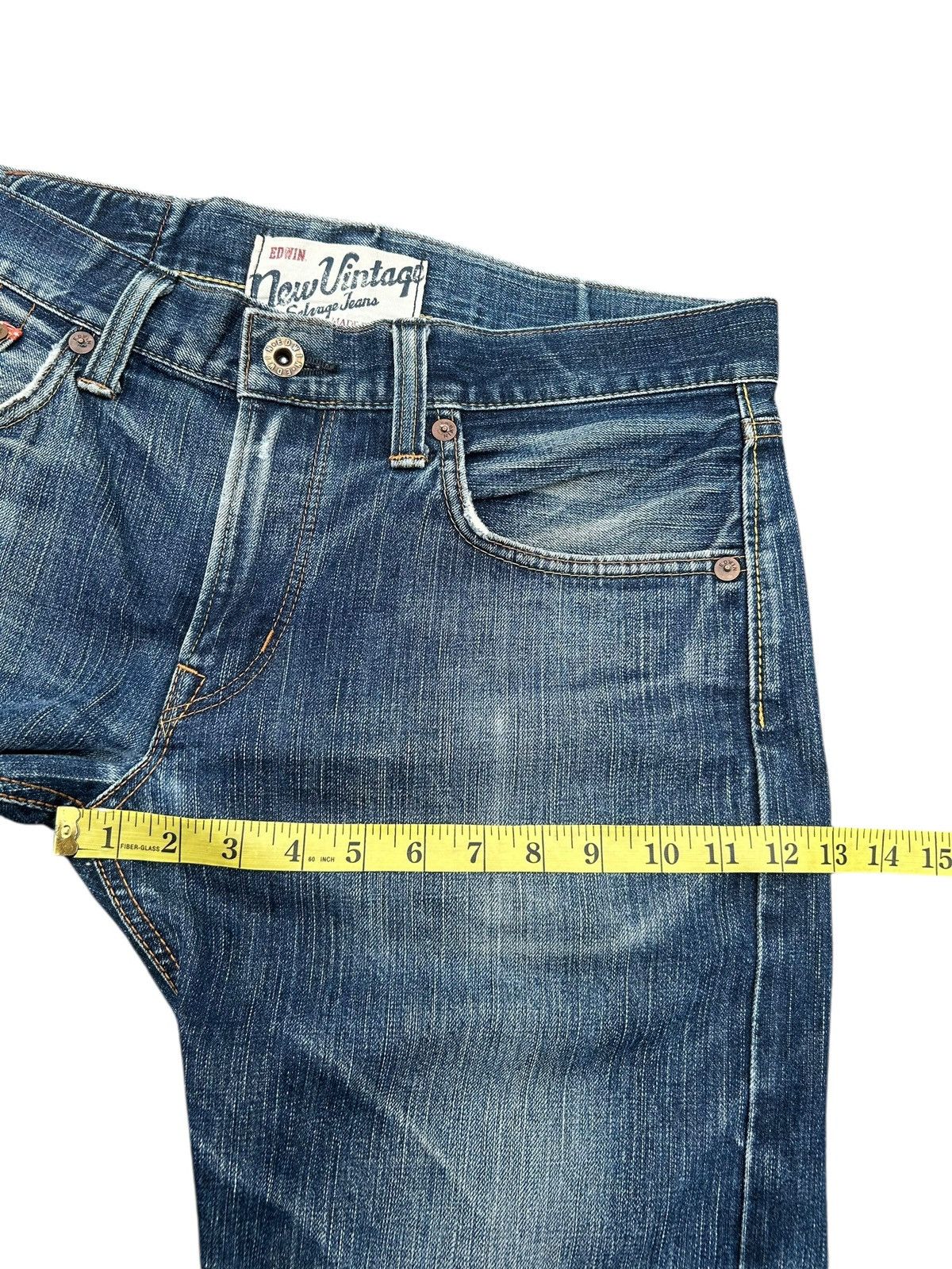 Kapital Vintage Edwin 503V Selvedge Distressed Denim Jeans Size US 36 / EU 52 - 19 Thumbnail
