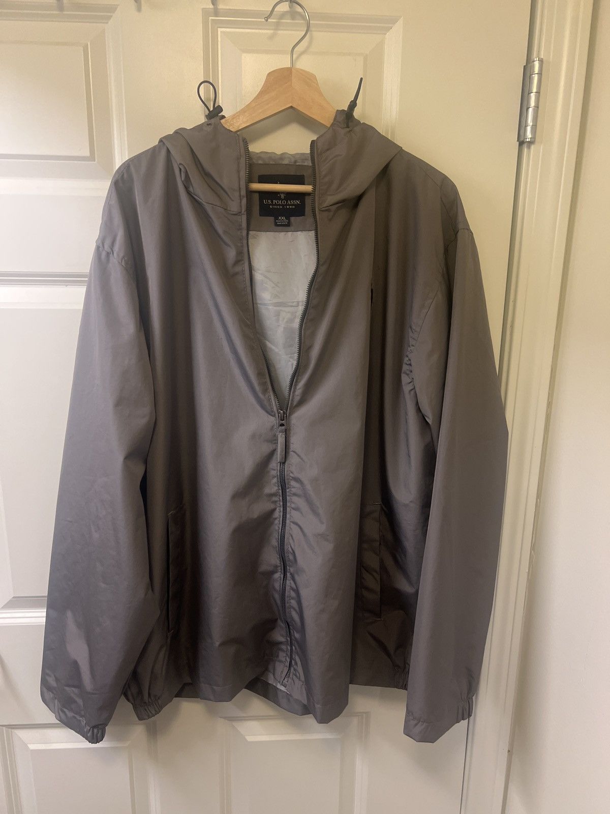 U.S. Polo Assn. Grey Polo Jacket Size US XXL / EU 58 / 5 - 2 Thumbnail