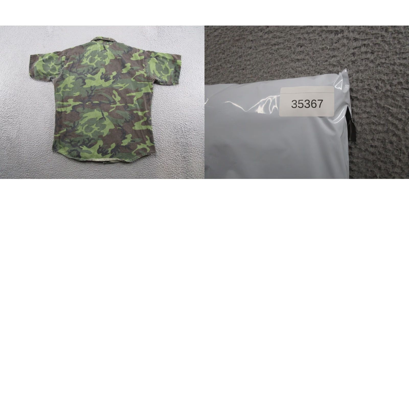 Vintage VTG Five Brothers Shirt Mens L Green Camouflage Short Sleeve Shirt Made in USA Size US L / EU 52-54 / 3 - 8 Thumbnail