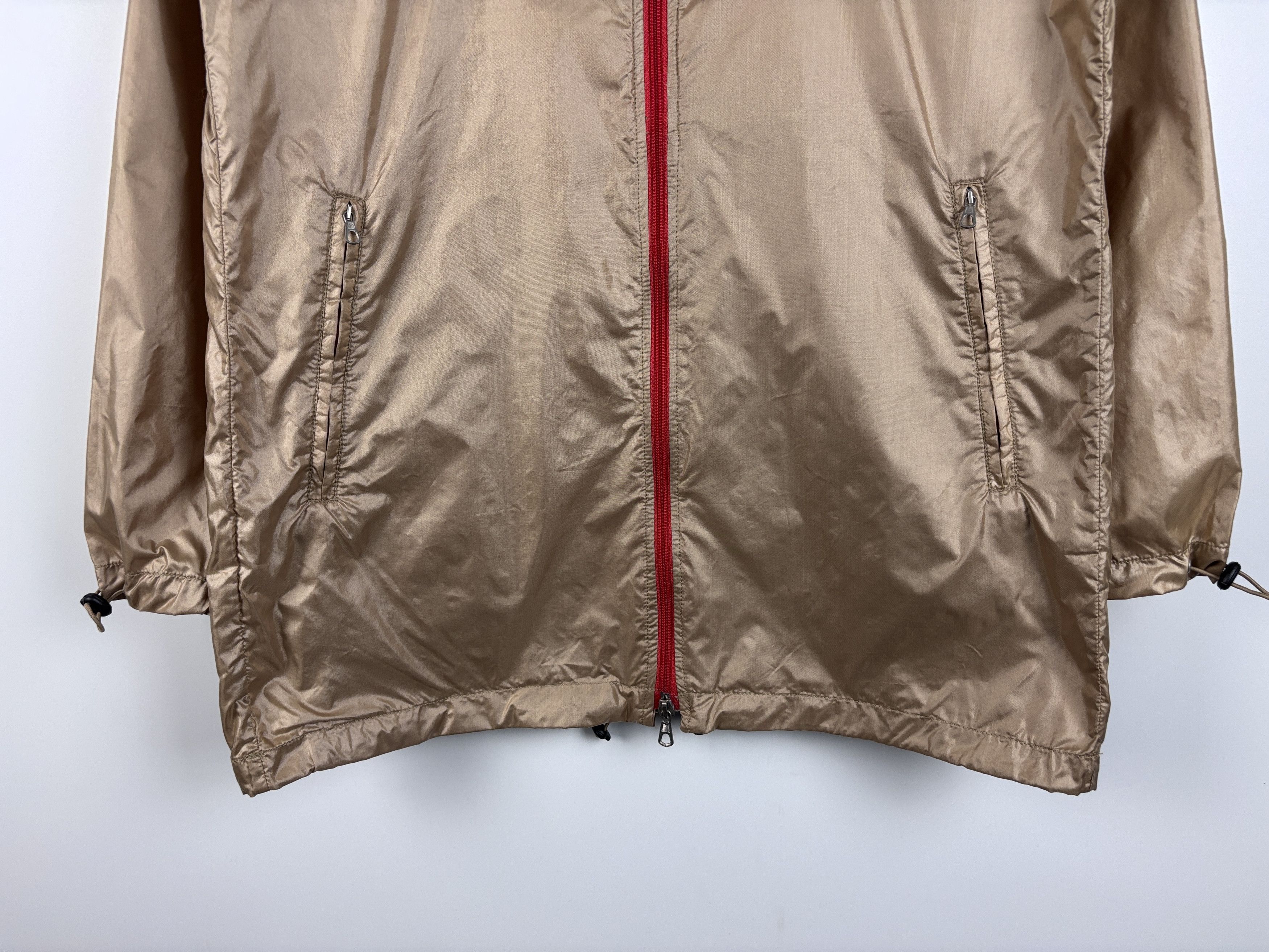 Moncler × Vintage Vintage 90s Moncler Lightweight Windbreaker Jacket Size 2 Size M / US 6-8 / IT 42-44 - 3 Thumbnail