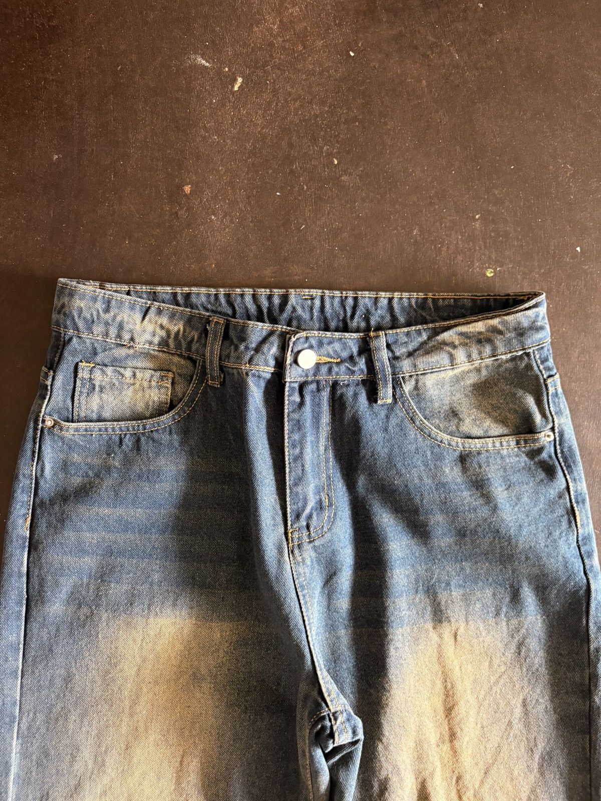 Other Vintage Wash Panel Denim – Workwear Fit Size US 33 - 2 Thumbnail