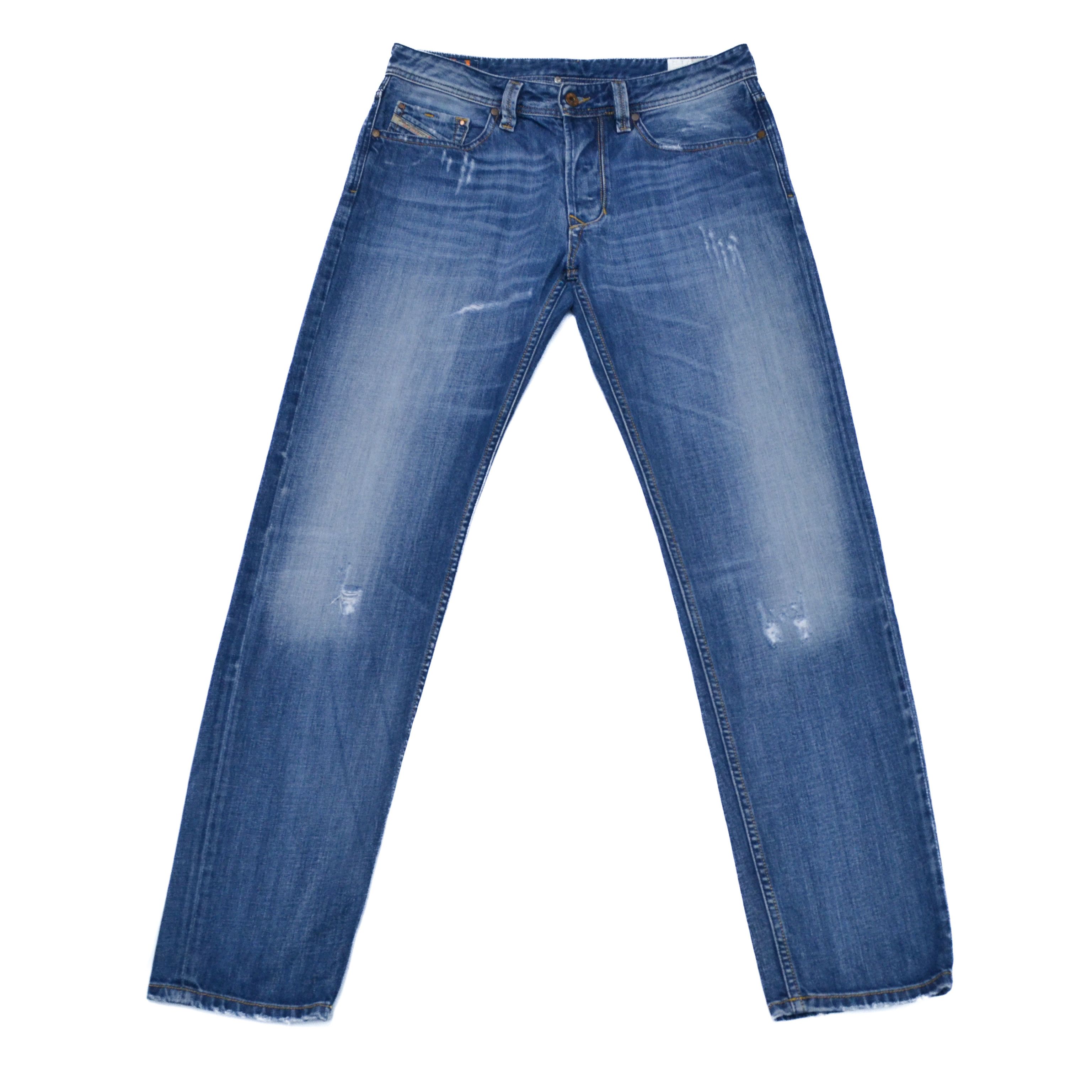 Diesel DNA Larkee-T Wash 0074F Men’s Blue Jeans Denim Pants