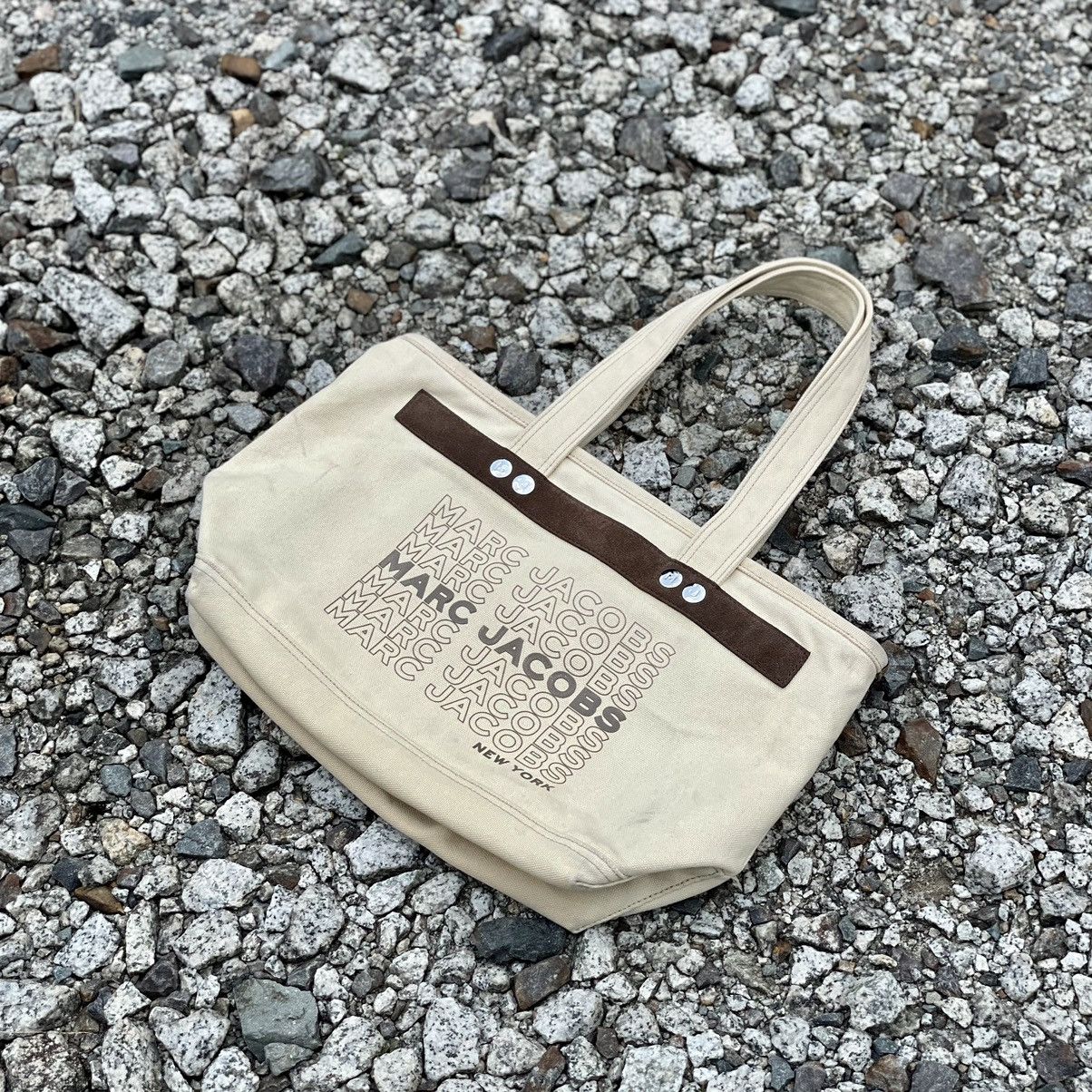 Marc Jacobs Marc Jacobs University Medium Canvas Tote Bag Size ONE SIZE - 12 Thumbnail