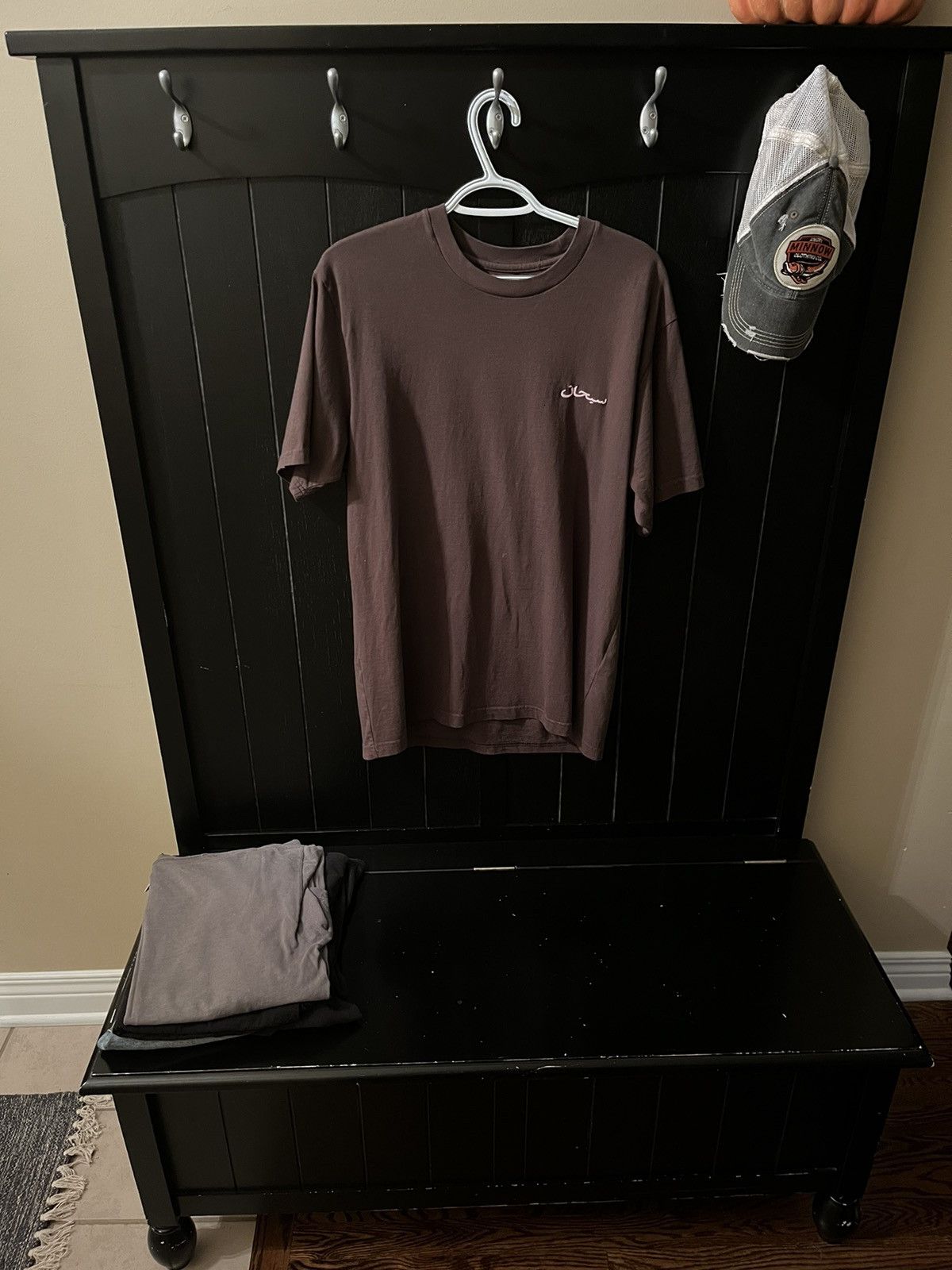 Supreme Supreme Arabic Tee Size US M / EU 48-50 / 2 - 2 Thumbnail