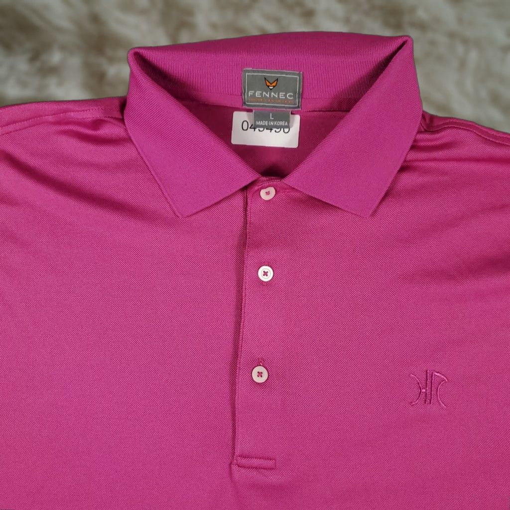Ralph Lauren Polo Shirt Mens Size Large Pink Fennec Golf Casual Short Sleeve Size US L / EU 52-54 / 3 - 1 Thumbnail