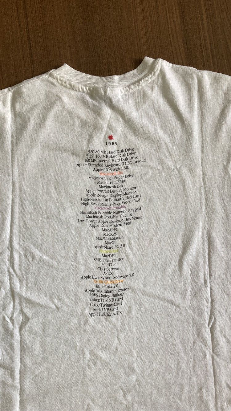 Apple × Vintage Vintage 1989 Apple Tee Size US L / EU 52-54 / 3 - 2 Thumbnail
