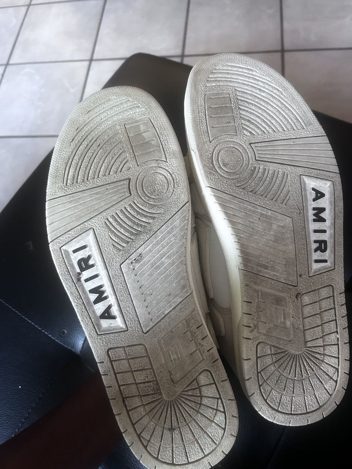 Amiri Amiris White Skeleton Size US 8 / EU 41 - 4 Thumbnail