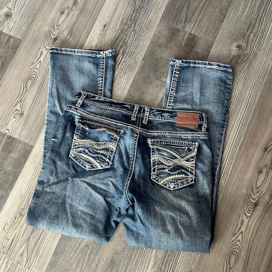 Other maurices bohemian stitch dark blue short jeans Size 34" / US 12 / IT 48 - 3 Thumbnail