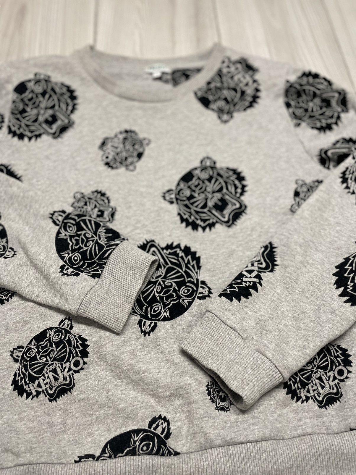 Kenzo Tigers AOP crewneck sweatshirt