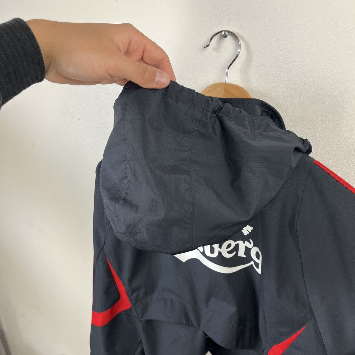 Adidas Adidas Liverpool Garlsberg Jacket Blockcore Soccer 2009 Size US L / EU 52-54 / 3 - 20 Thumbnail