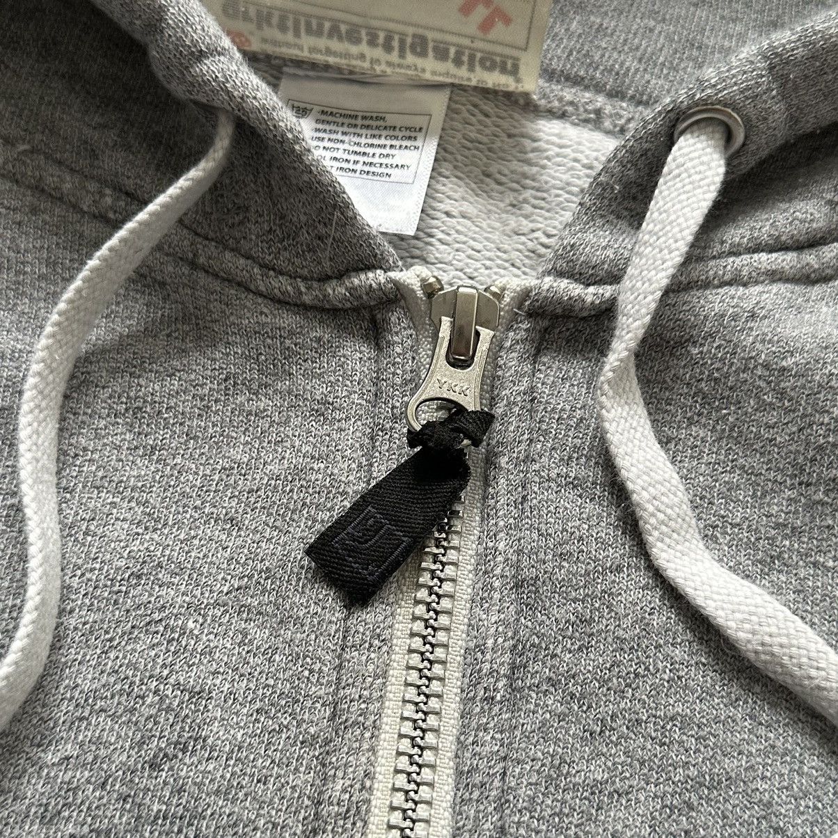 Buzz Rickson's Japan Grktinvestigation Issey Miyake Distressed Zip Hoodie Size US S / EU 44-46 / 1 - 10 Thumbnail