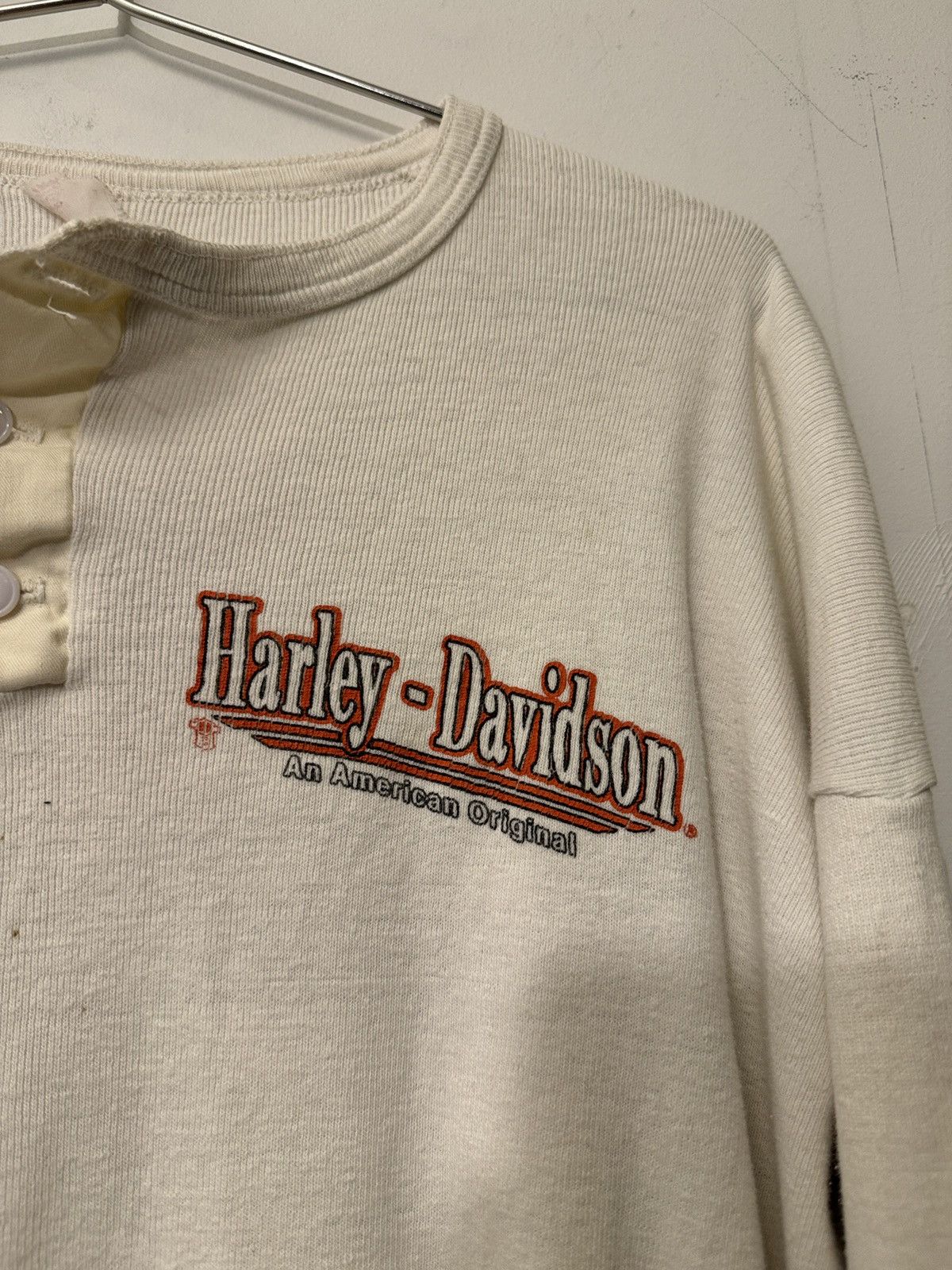 Harley Davidson Thrashed Faded Distressed Harley Shirt ERD Grunge WCC Chrome Size US XXL / EU 58 / 5 - 15 Thumbnail