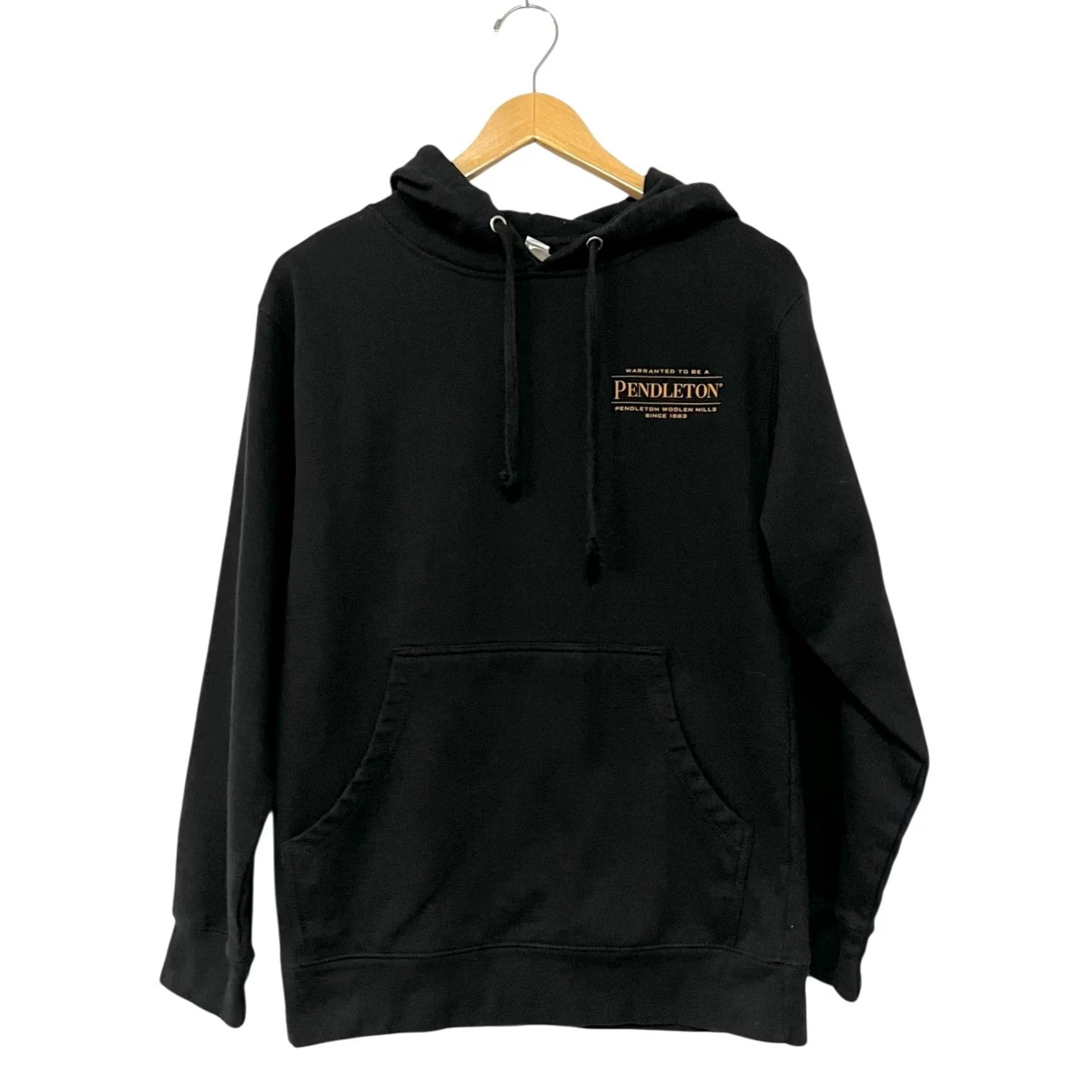 Pendleton Pendleton Hooded Sweatshirt Black Aztec Graphic Pullover Adult Sz S Hoodie Unisex Regular Long Sleeve Cotton Blend Fall Winter Spring Mens Womens Size US S / EU 44-46 / 1 - 3 Thumbnail