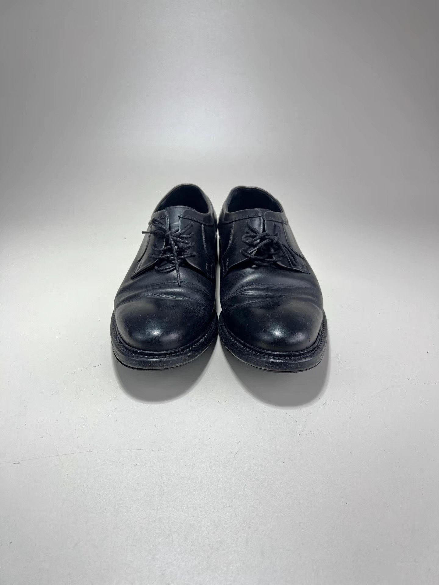 Salvatore Ferragamo FERRAGAMO Black Leather Shoes Size US 9.5 / EU 42-43 - 2 Thumbnail