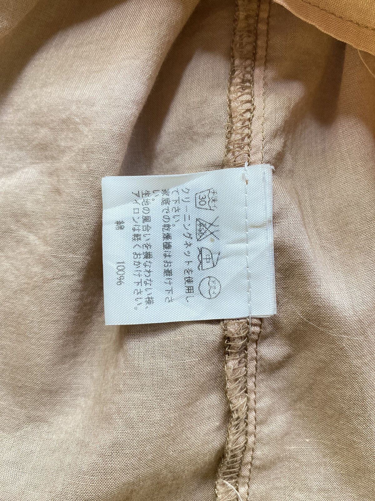 Zucca Zucca Peach Cotton Blouse Size M / US 6-8 / IT 42-44 - 4 Thumbnail
