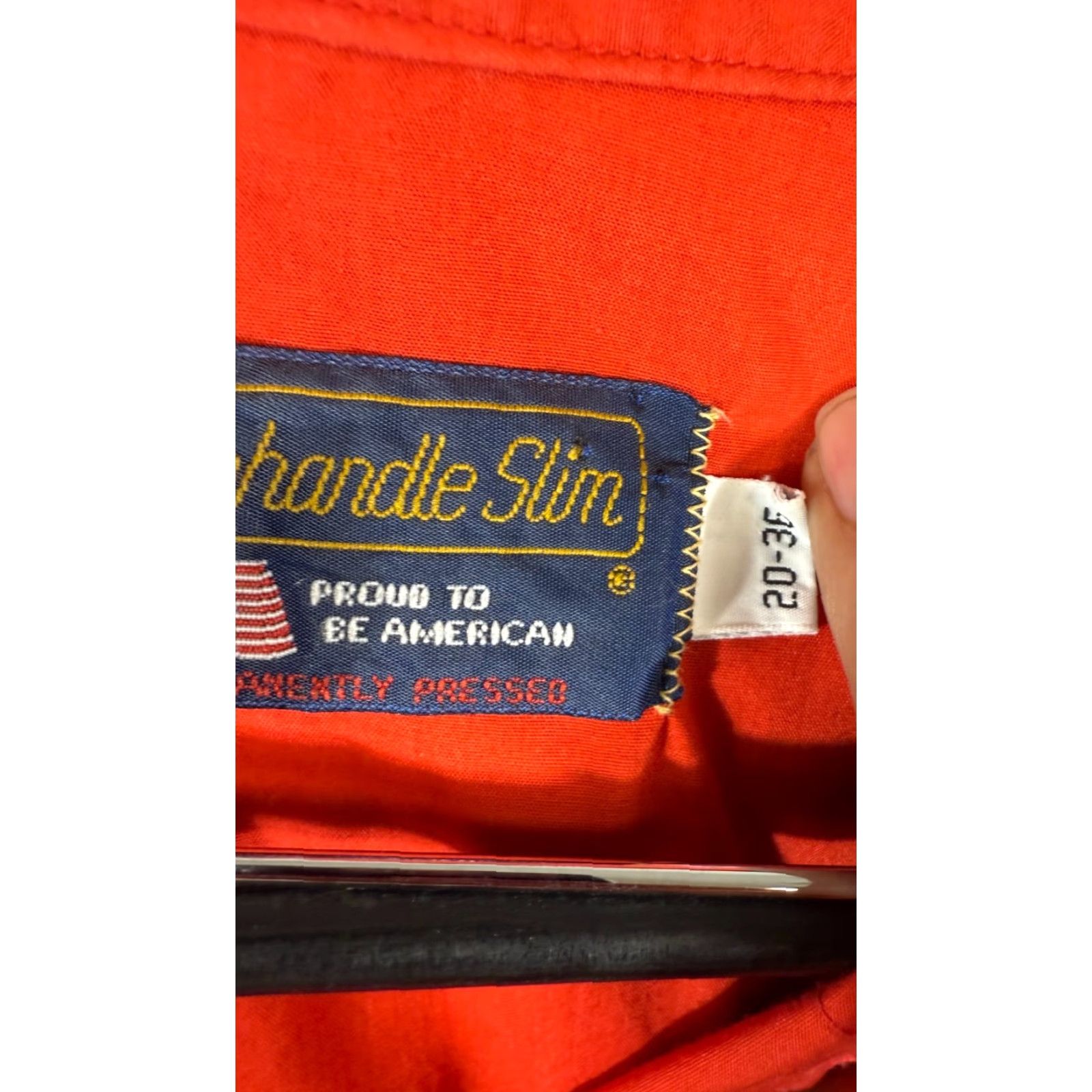 Vintage VINTAGE Panhandle Slim Western Shirt Mens 3XLT 20/36 Red Pearl Snap USA Made Long Sleeve Size US XXL / EU 58 / 5 - 6 Thumbnail