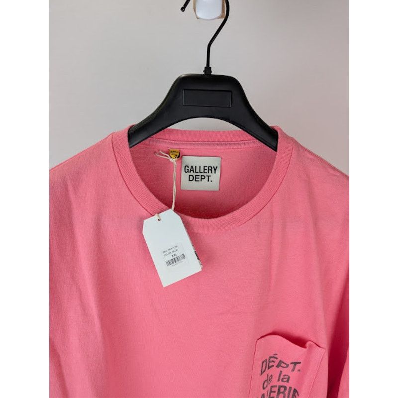 Gallery Dept. o1rshd1 French Logo Long Sleeve T-Shirt in Salm Size US XXL / EU 58 / 5 - 7 Thumbnail